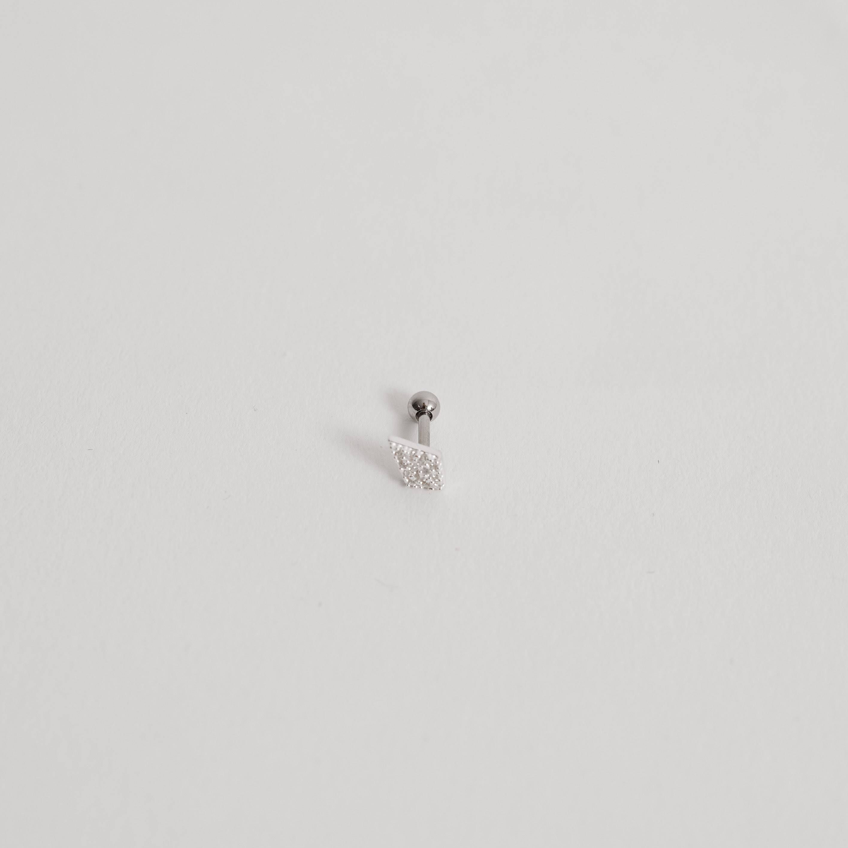 Imagem Secundária Piercing haste balão cravejado 7mm