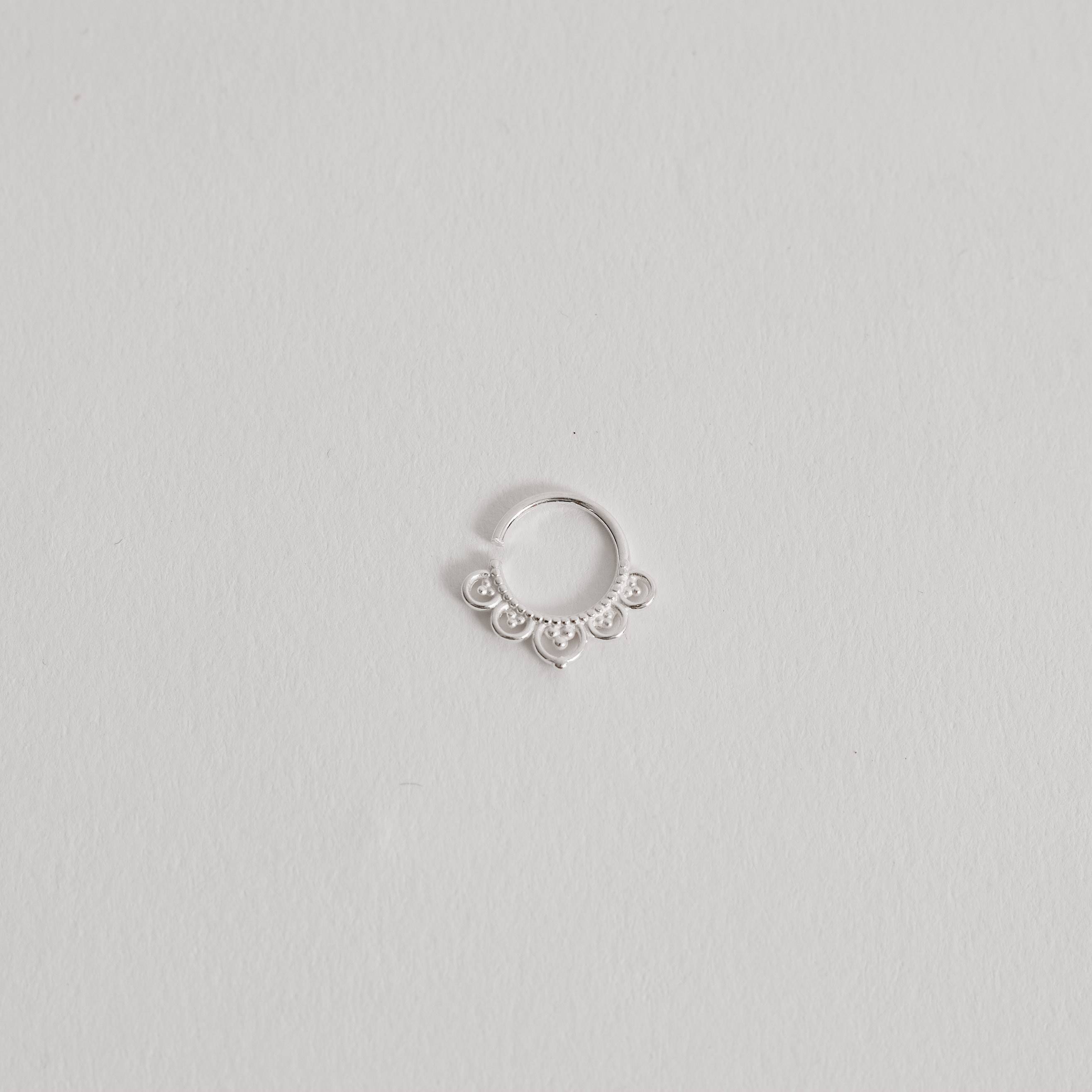 Piercing argola rendada 9mm