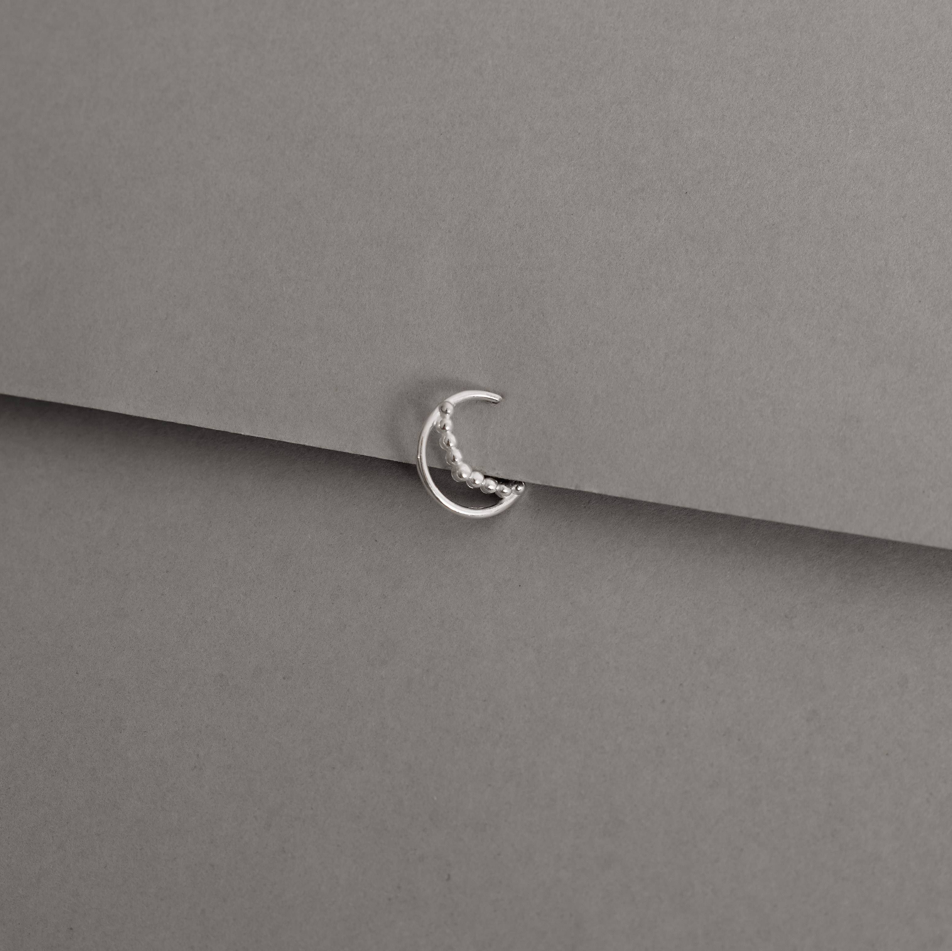 Imagem Secundária Piercing argola detalhe fio bolinhas 11mm