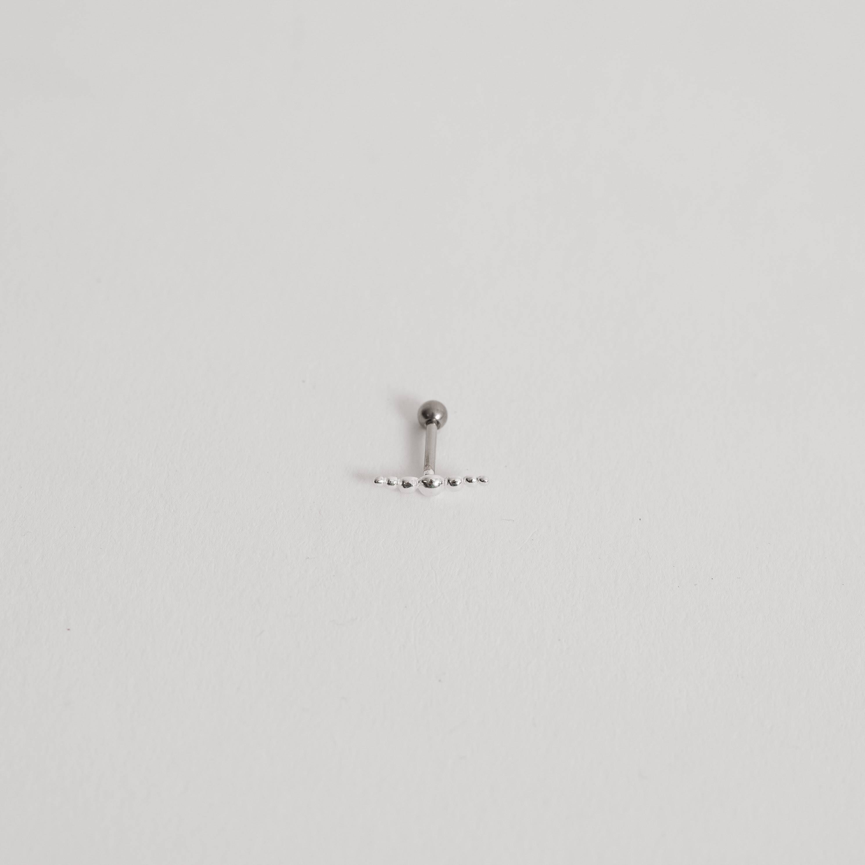 Imagem Secundária Piercing haste bolinhas 11mm