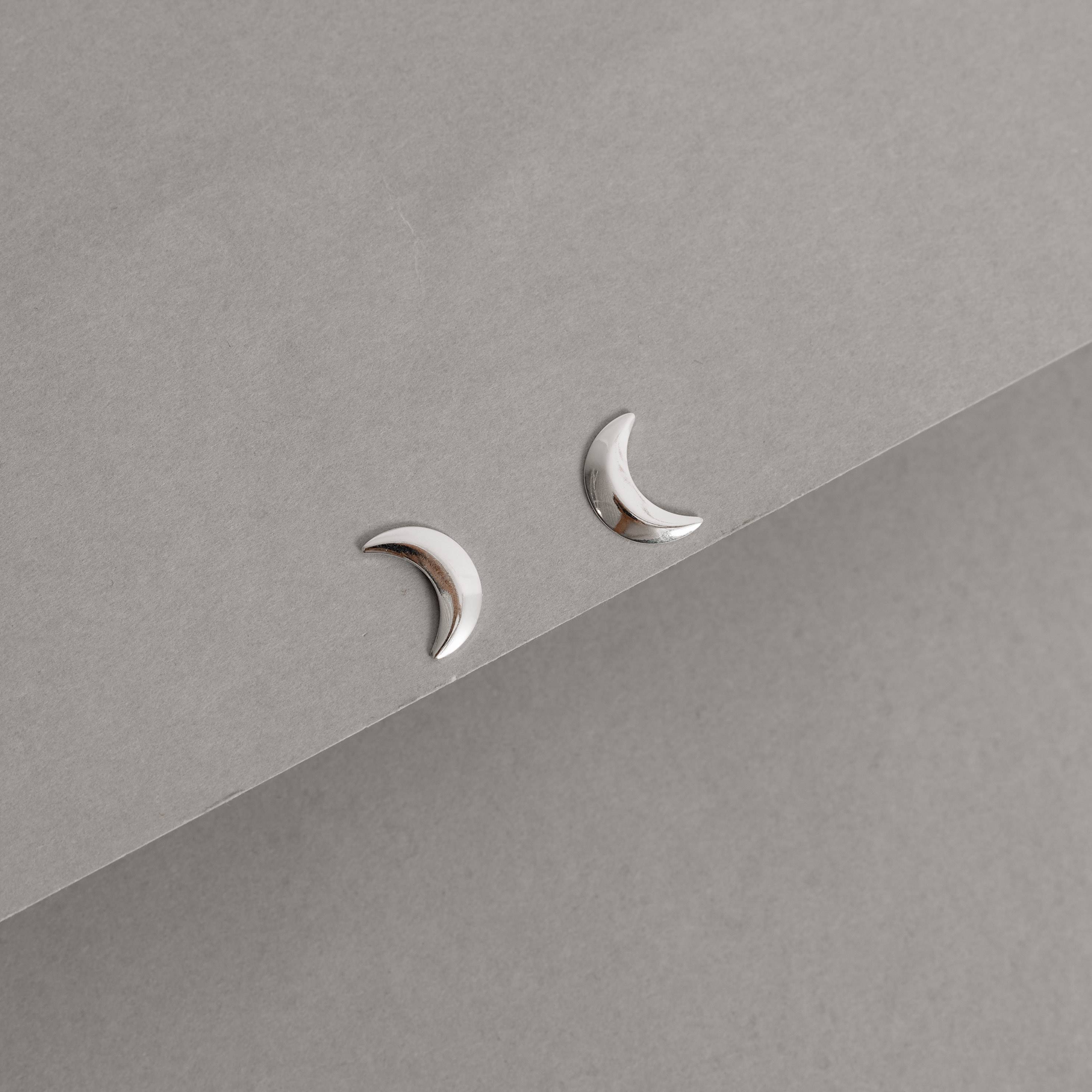 Imagem Secundária Brinco lua 12mm