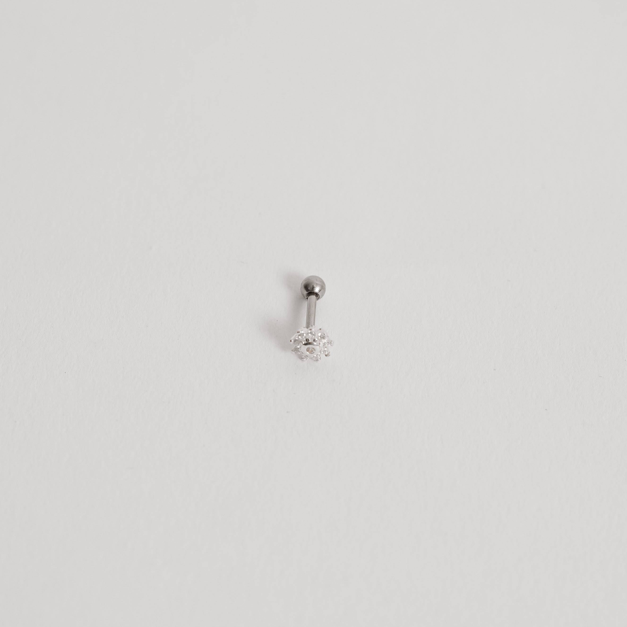 Imagem Secundária Piercing haste sol cravejado 6mm