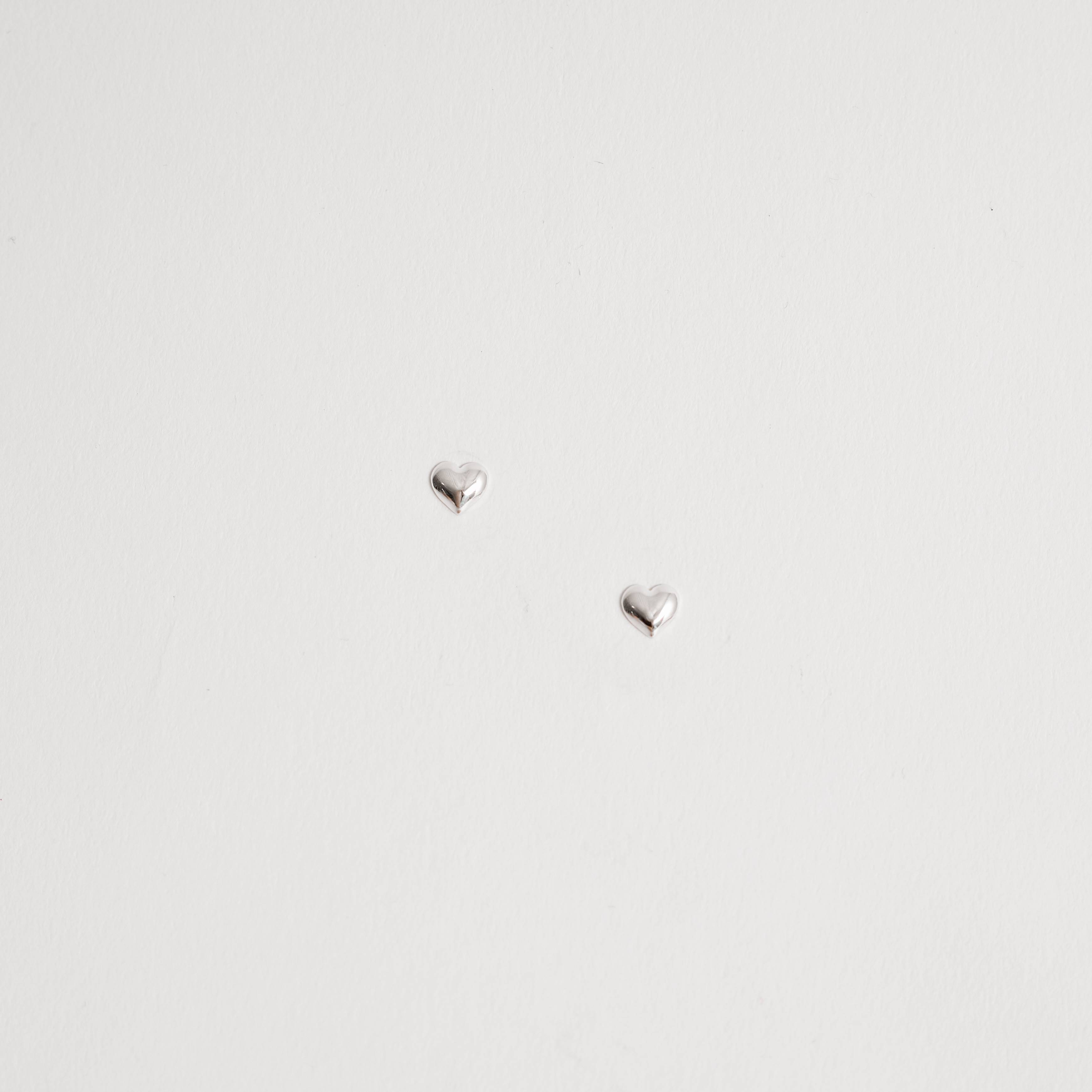 Brinco coração 5mm
