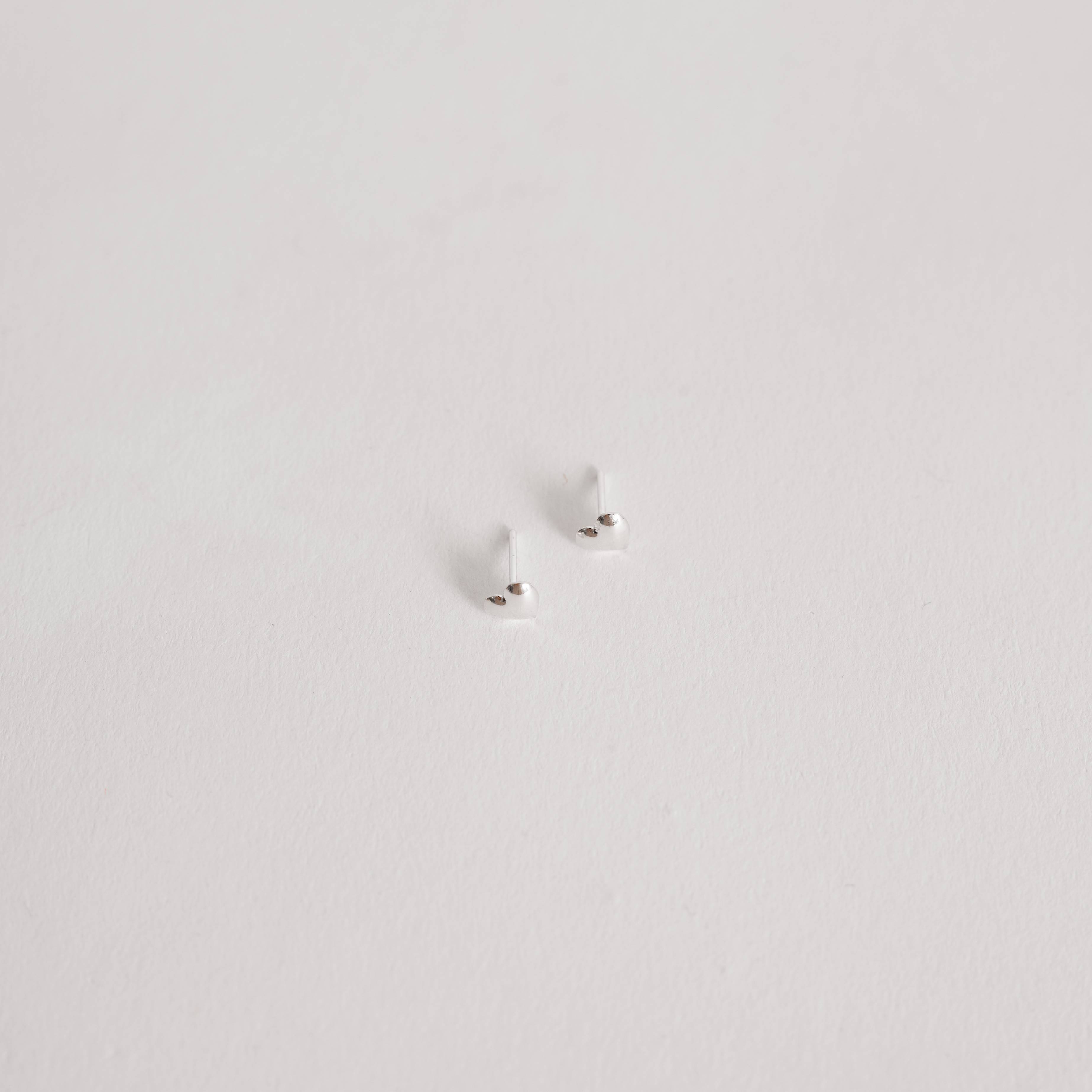 Imagem Secundária Brinco coração 5mm