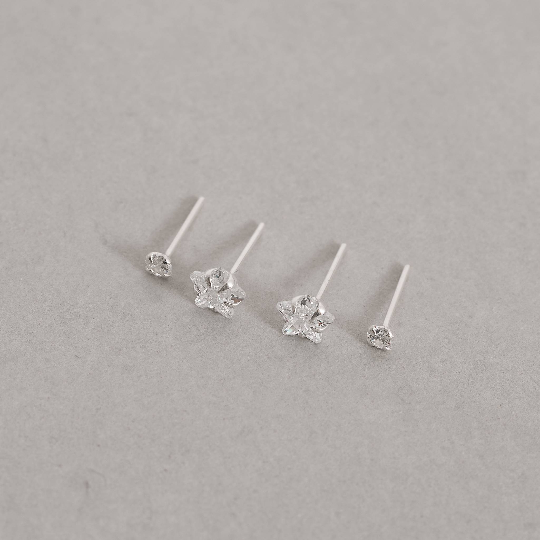 Imagem Secundária Dupla zircônias redonda 3mm e estrela 6mm