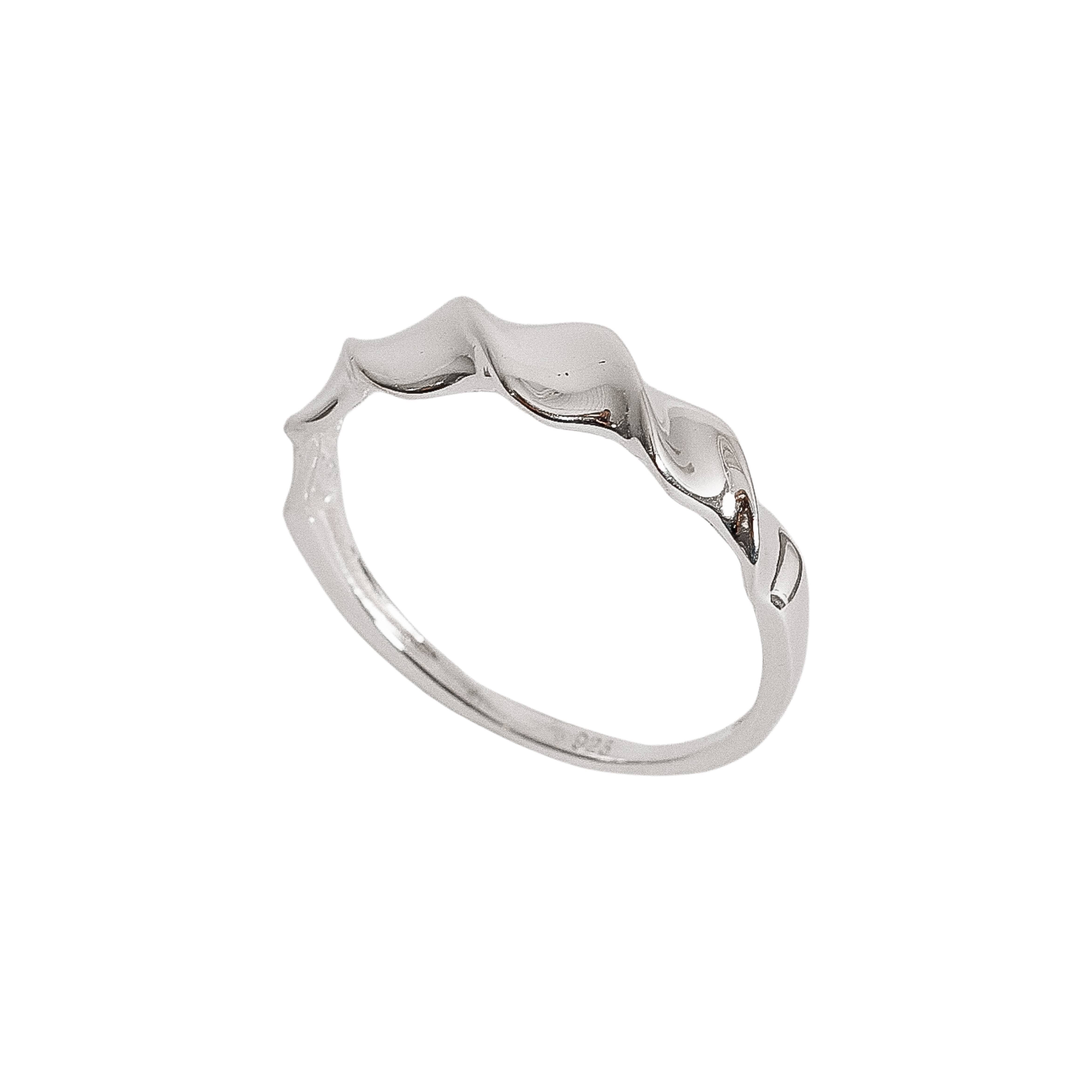 Imagem Anel largo detalhe torcido