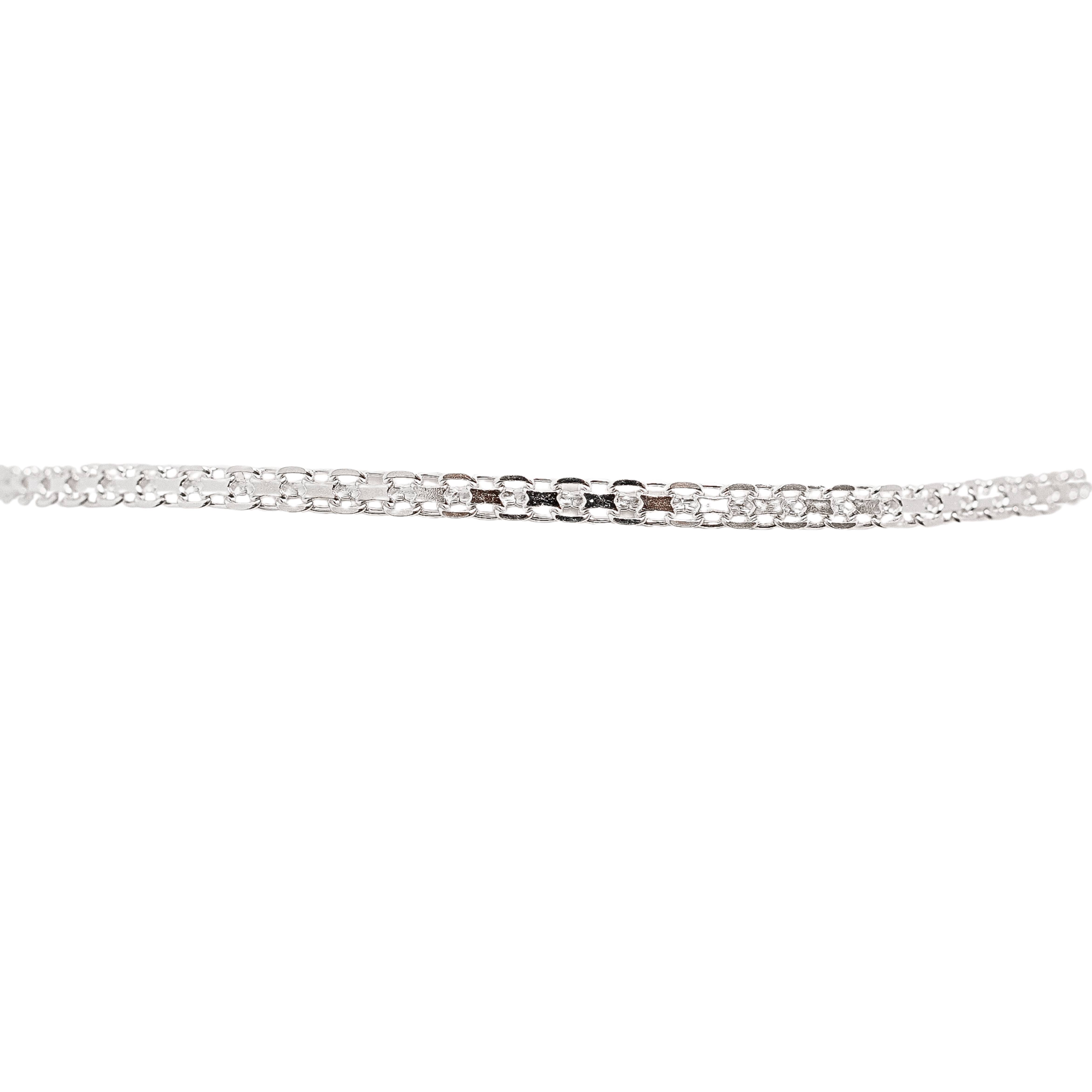 Imagem Pulseira corrente esteira 2.4 19cm