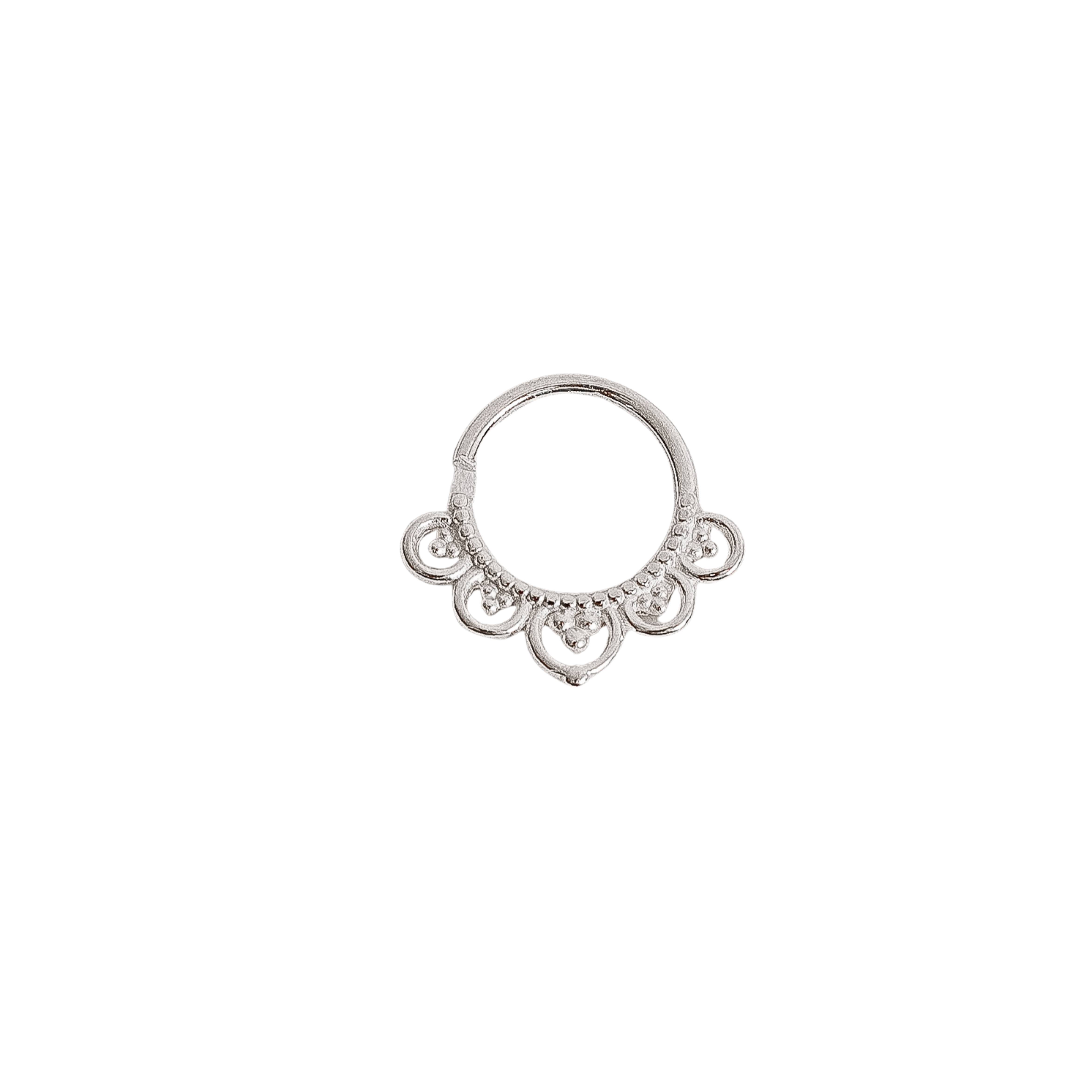 Imagem Piercing argola rendada 9mm