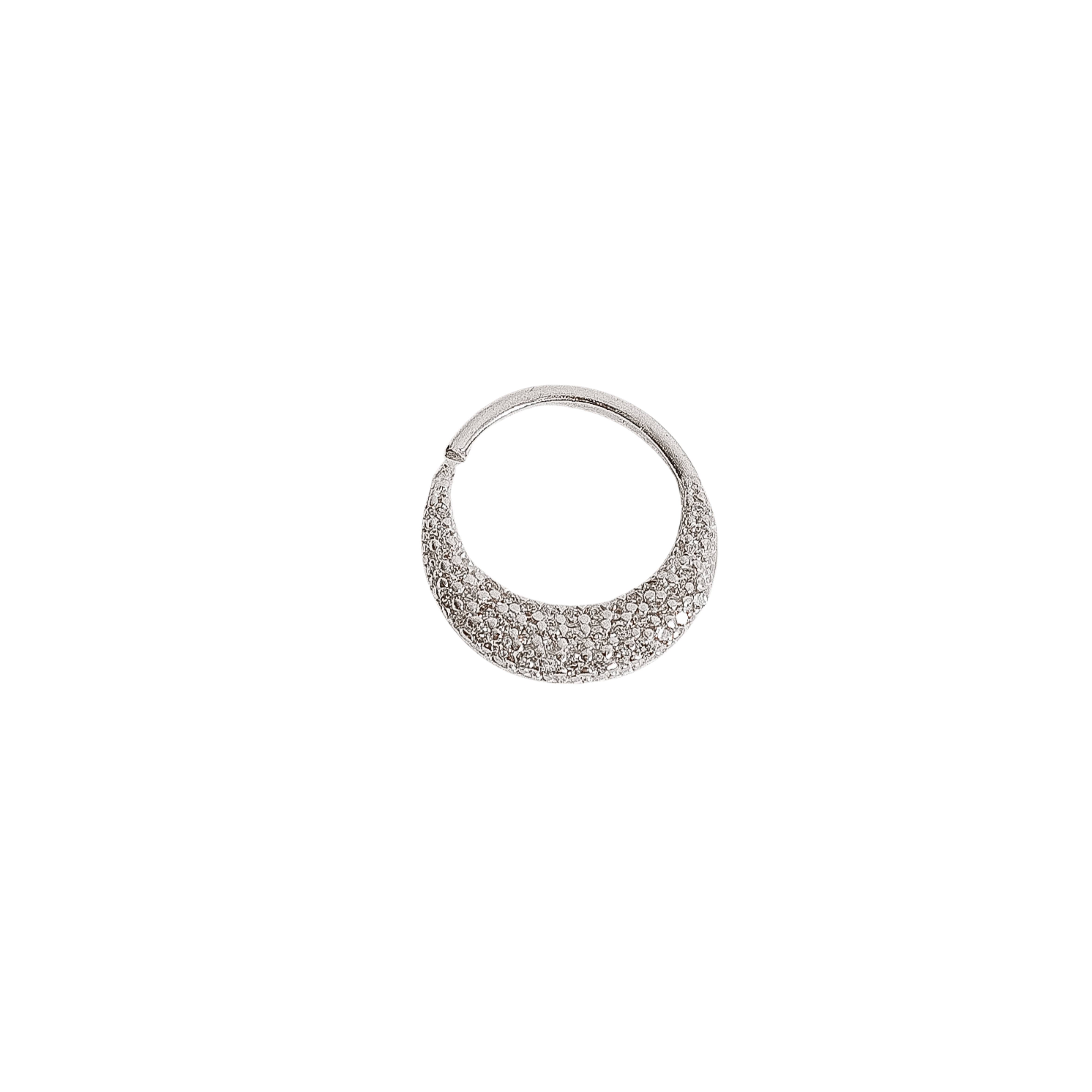 Imagem Piercing argola com cravejado 11mm