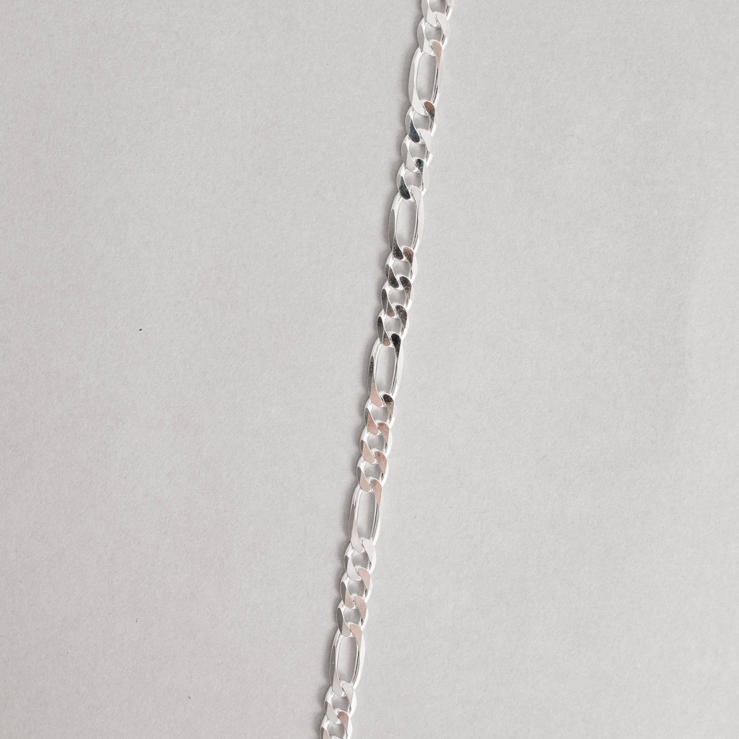 Imagem Pulseira corrente 3x1 flat 3.8 21cm