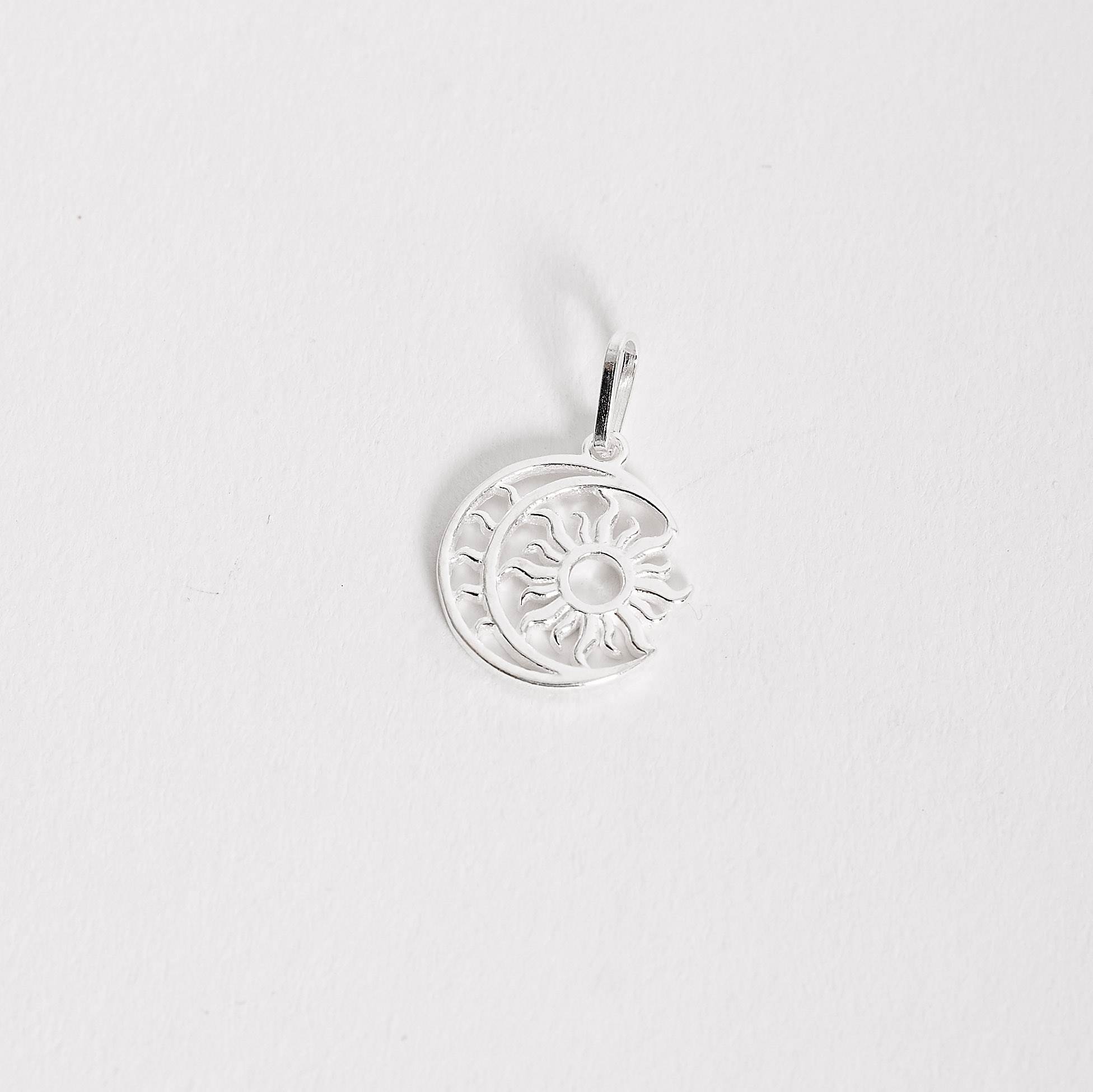 Imagem Pingente lua e sol 15mm