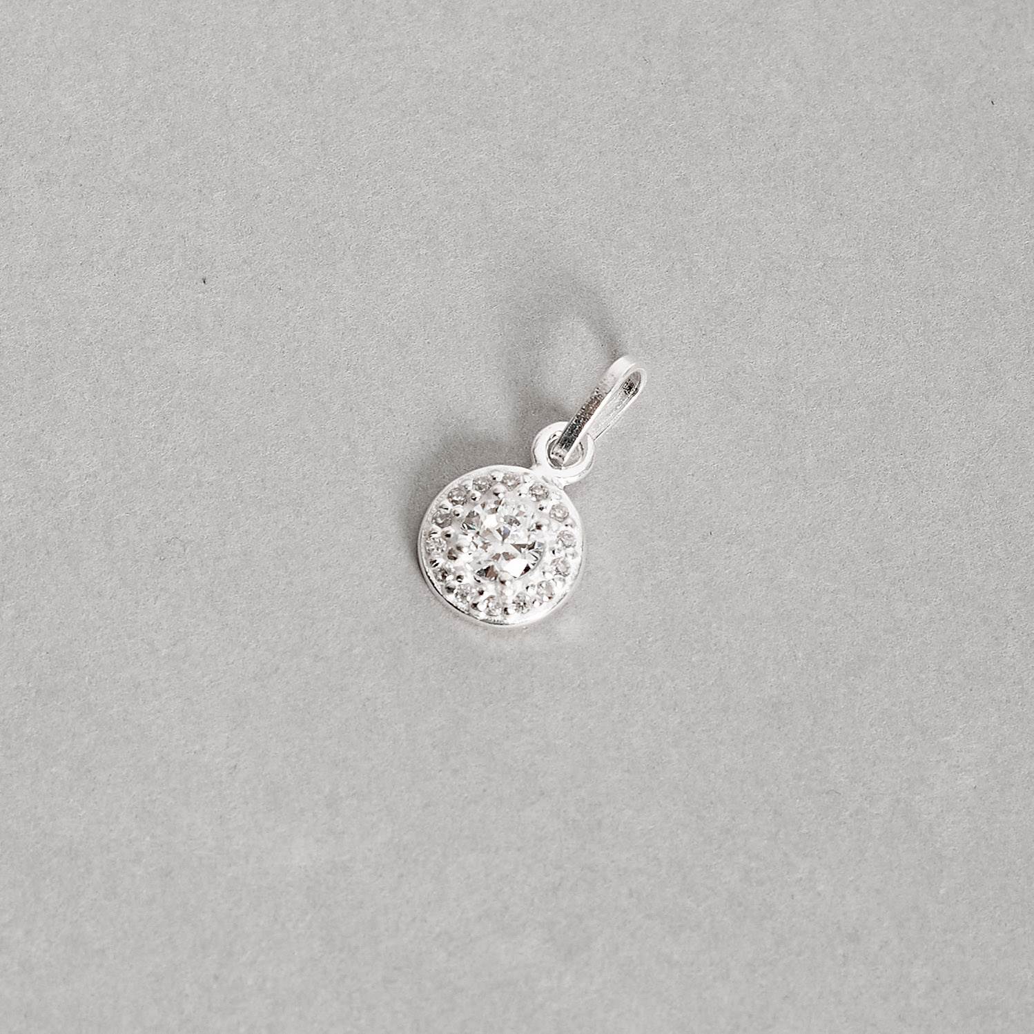 Imagem Pingente círculo cravejado 8mm