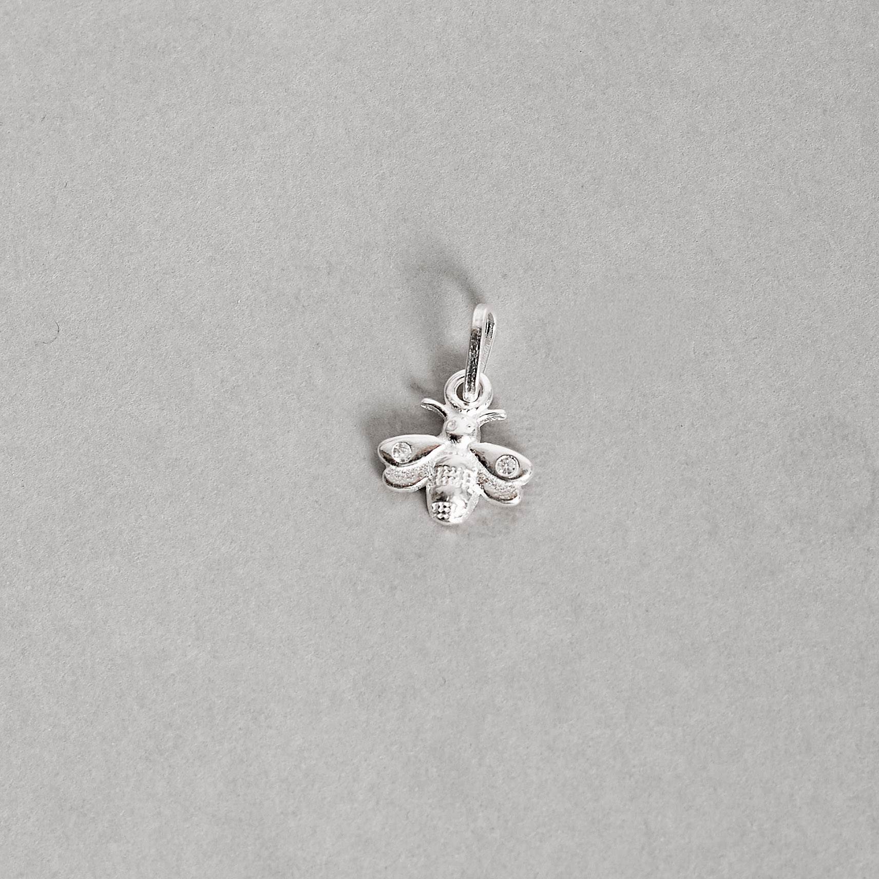 Imagem Secundária Pingente abelha detalhe zircônias 10mm