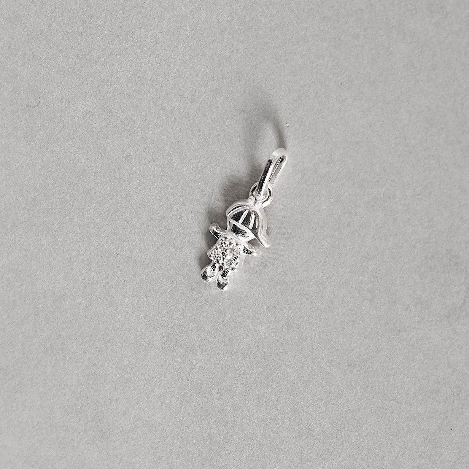 Imagem Pingente menino cravejado 10mm