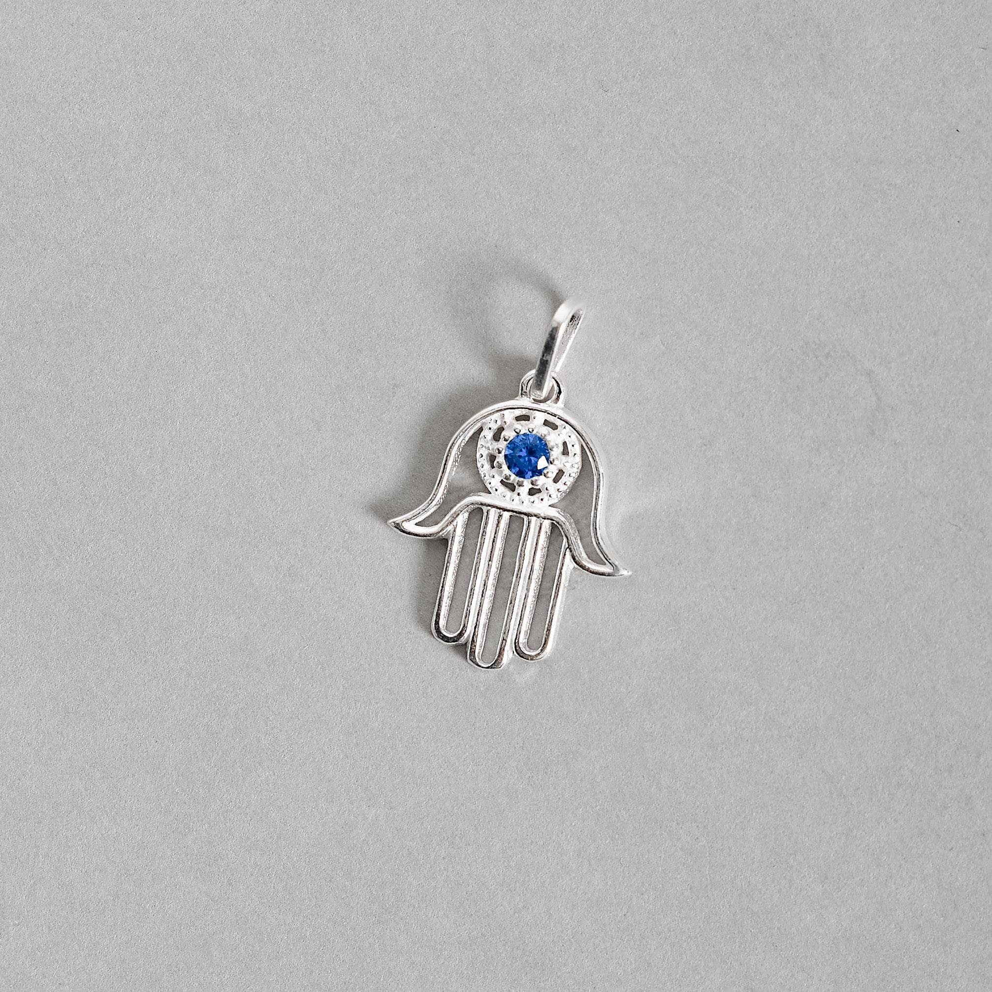 Imagem Pingente mão com zircônia 18mm