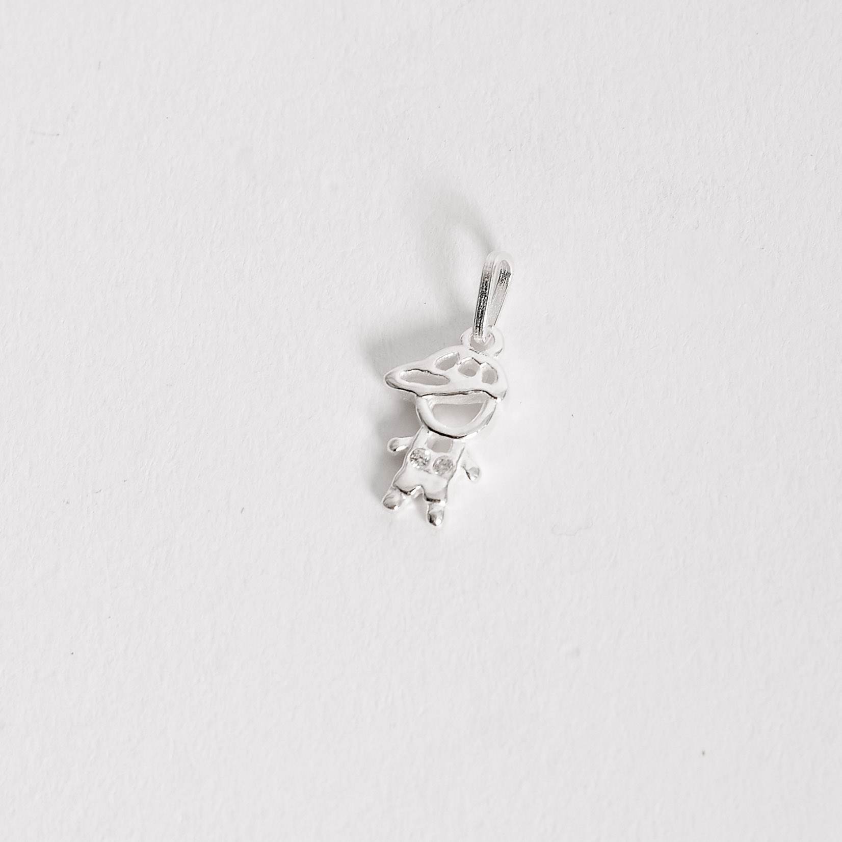 Imagem Pingente menino detalhe cravejado 11mm