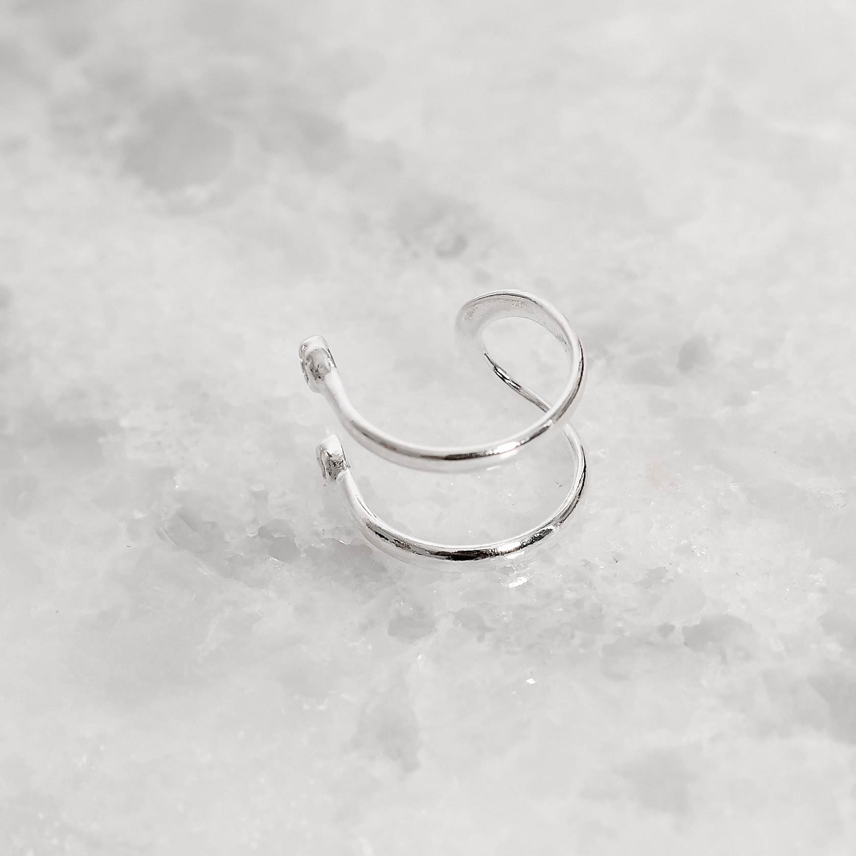 Imagem Secundária Piercing fake 2 fios com zircônia nas pontas