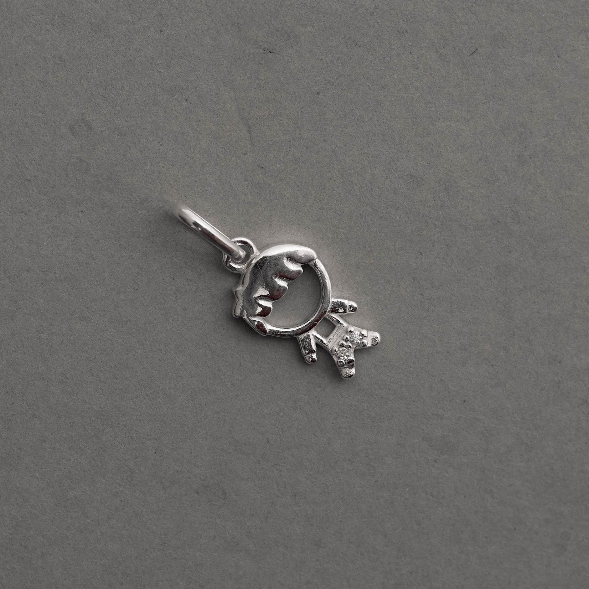 Imagem Pingente menino detalhe zircônias 11mm