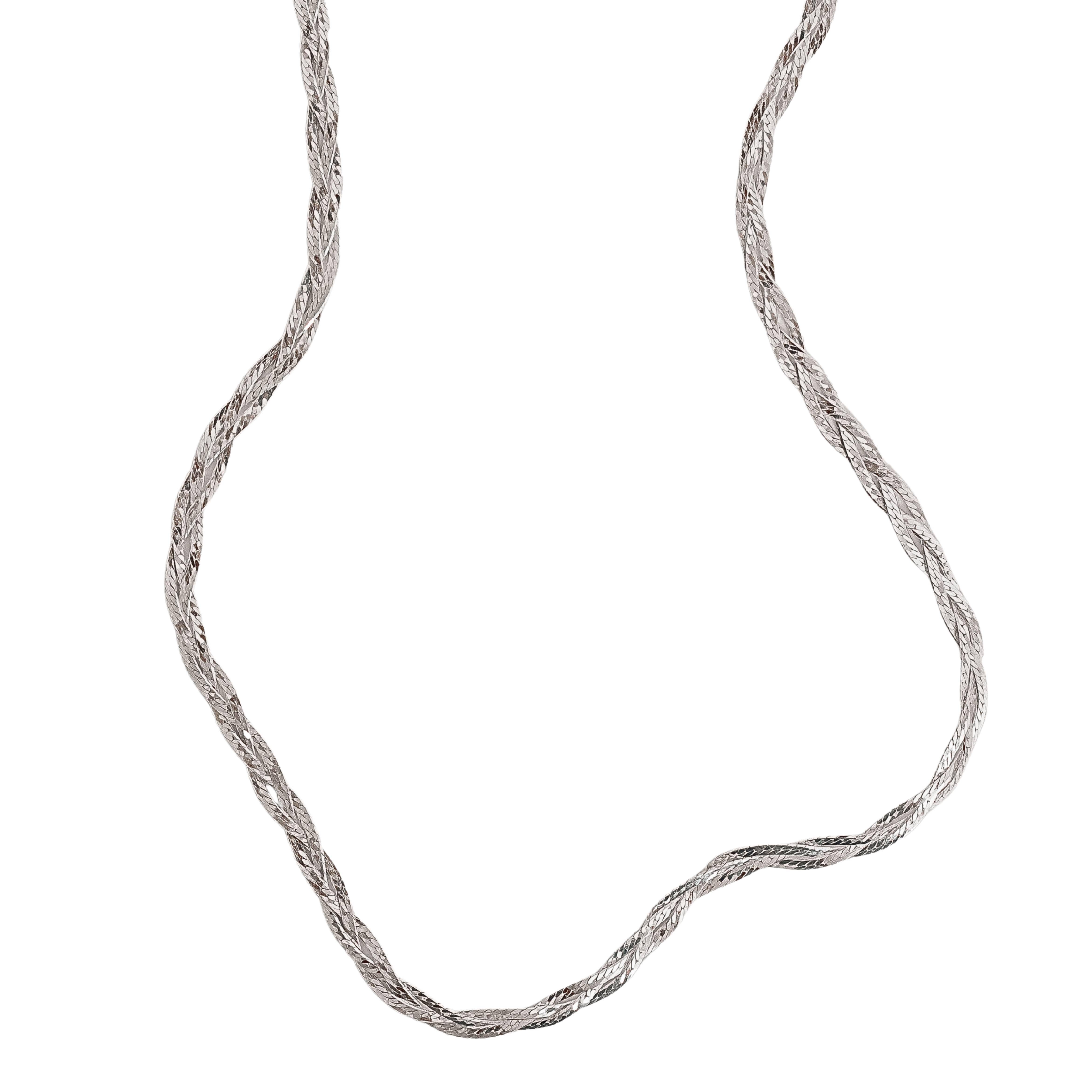 Imagem Corrente trança 3 fios 45cm