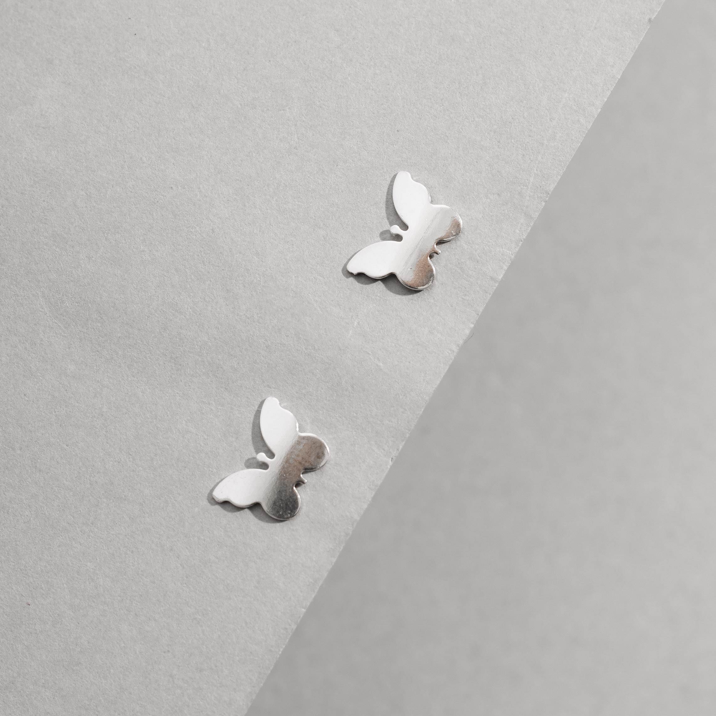 Imagem Brinco borboleta 10mm