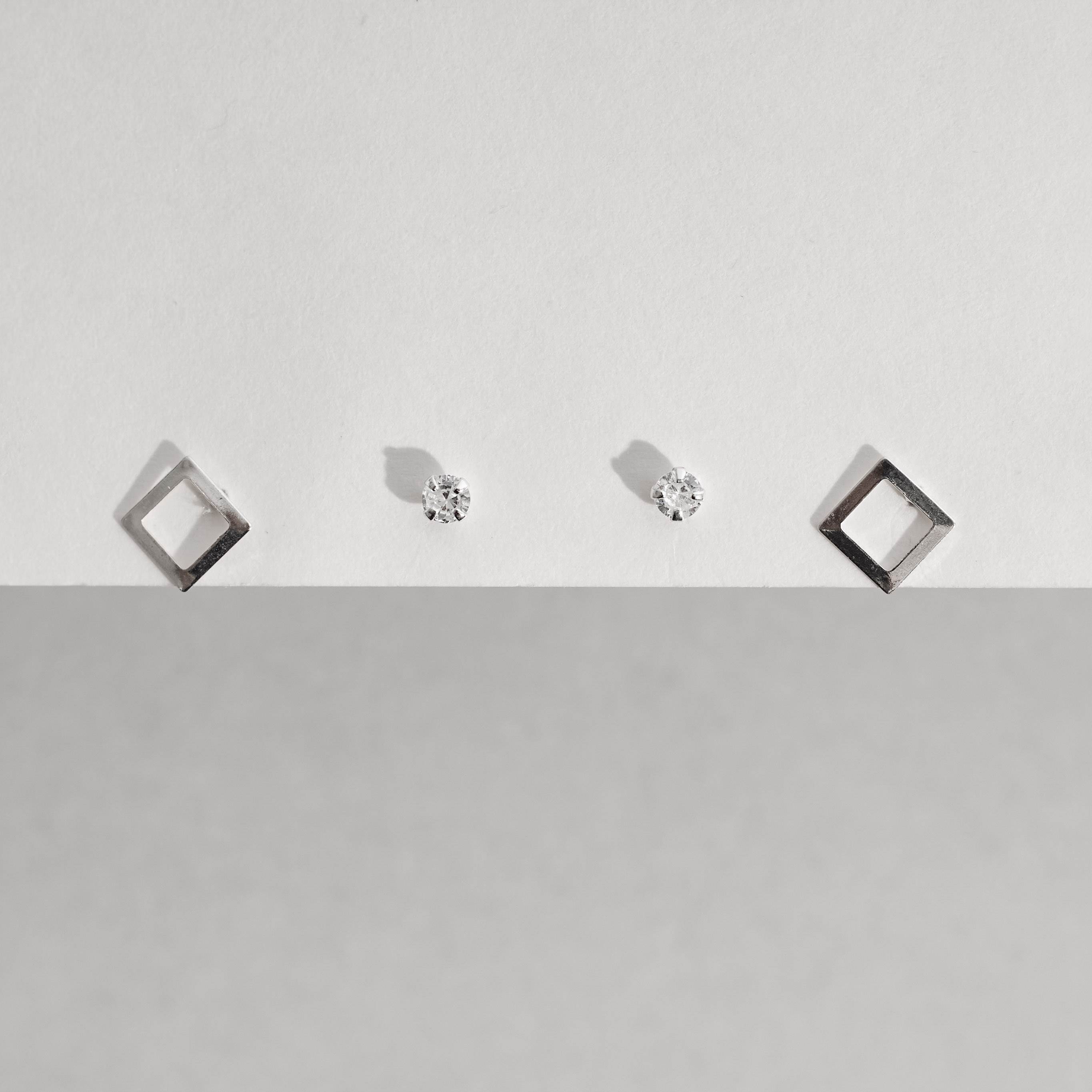 Imagem Dupla zircônia 3mm e quadrado vazado 6mm