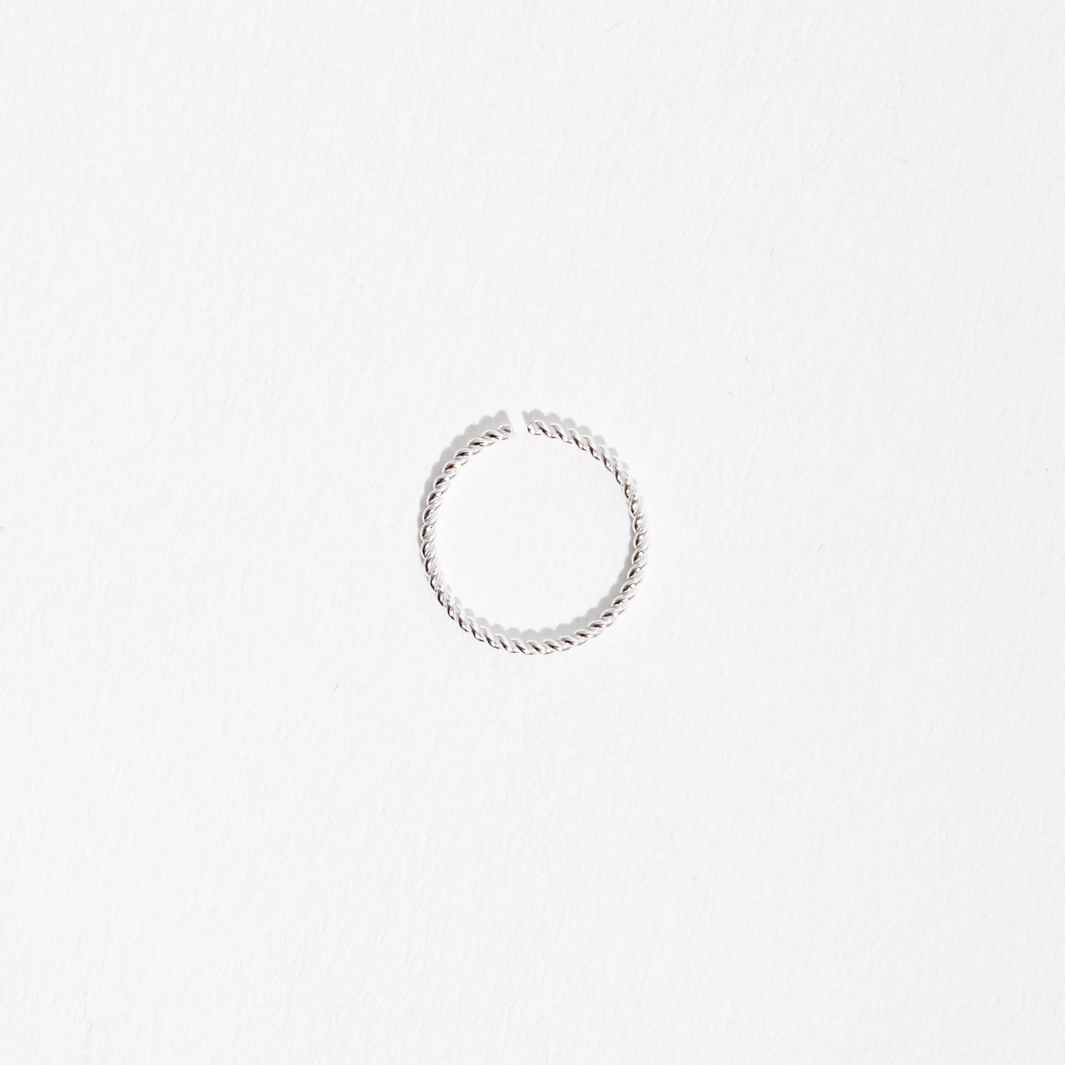 Imagem Secundária Piercing nariz argola torcida 11mm