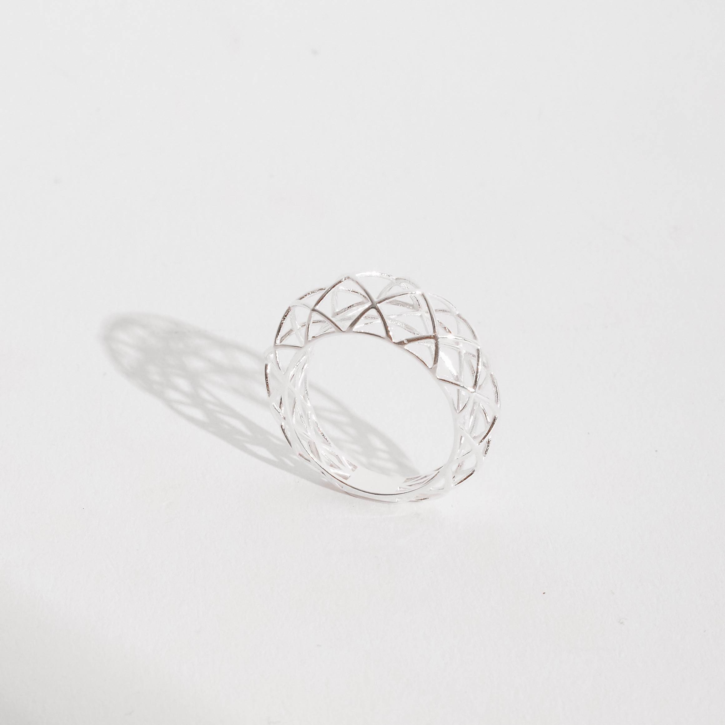 Imagem Anel largo vazado