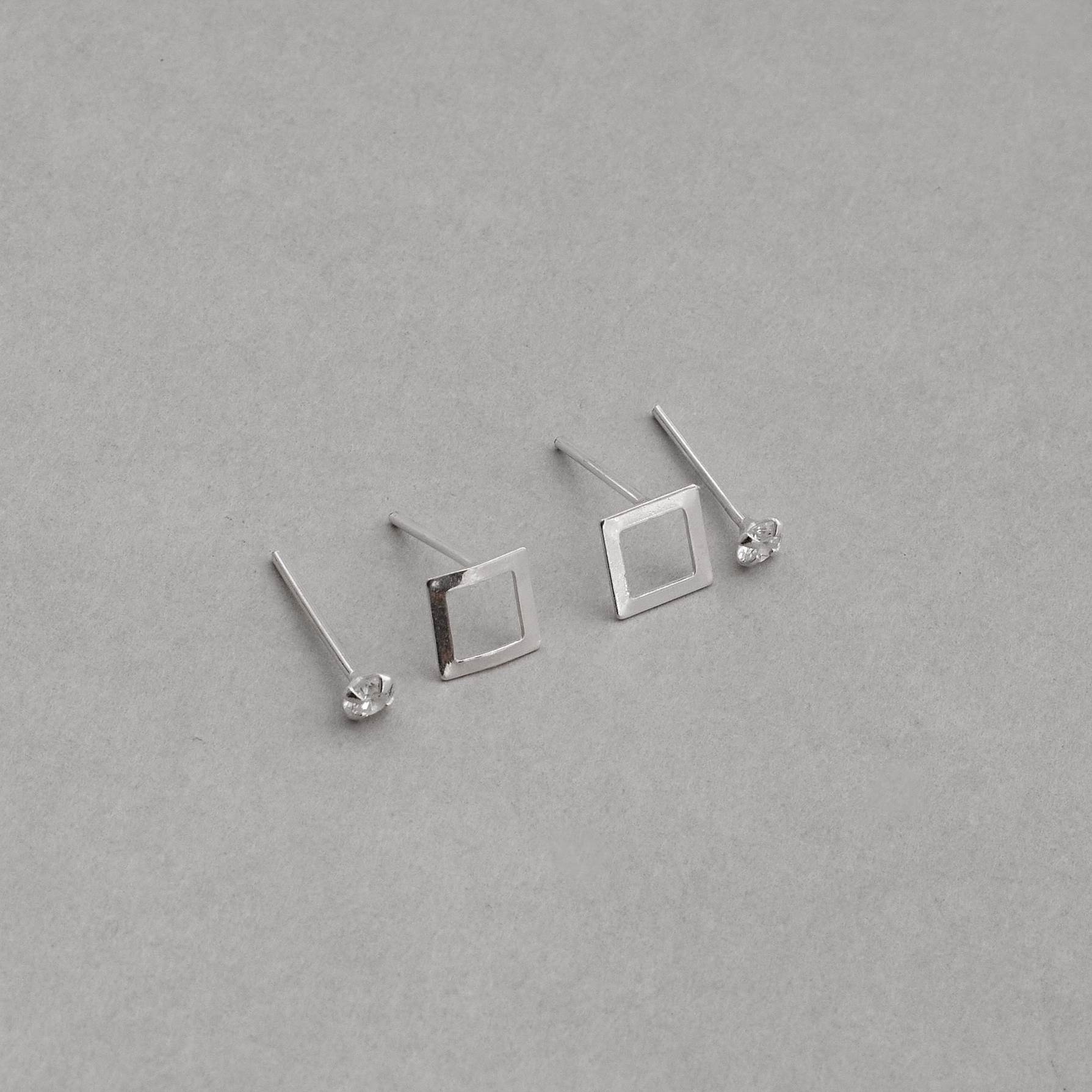 Dupla zircônia 3mm e quadrado vazado 6mm