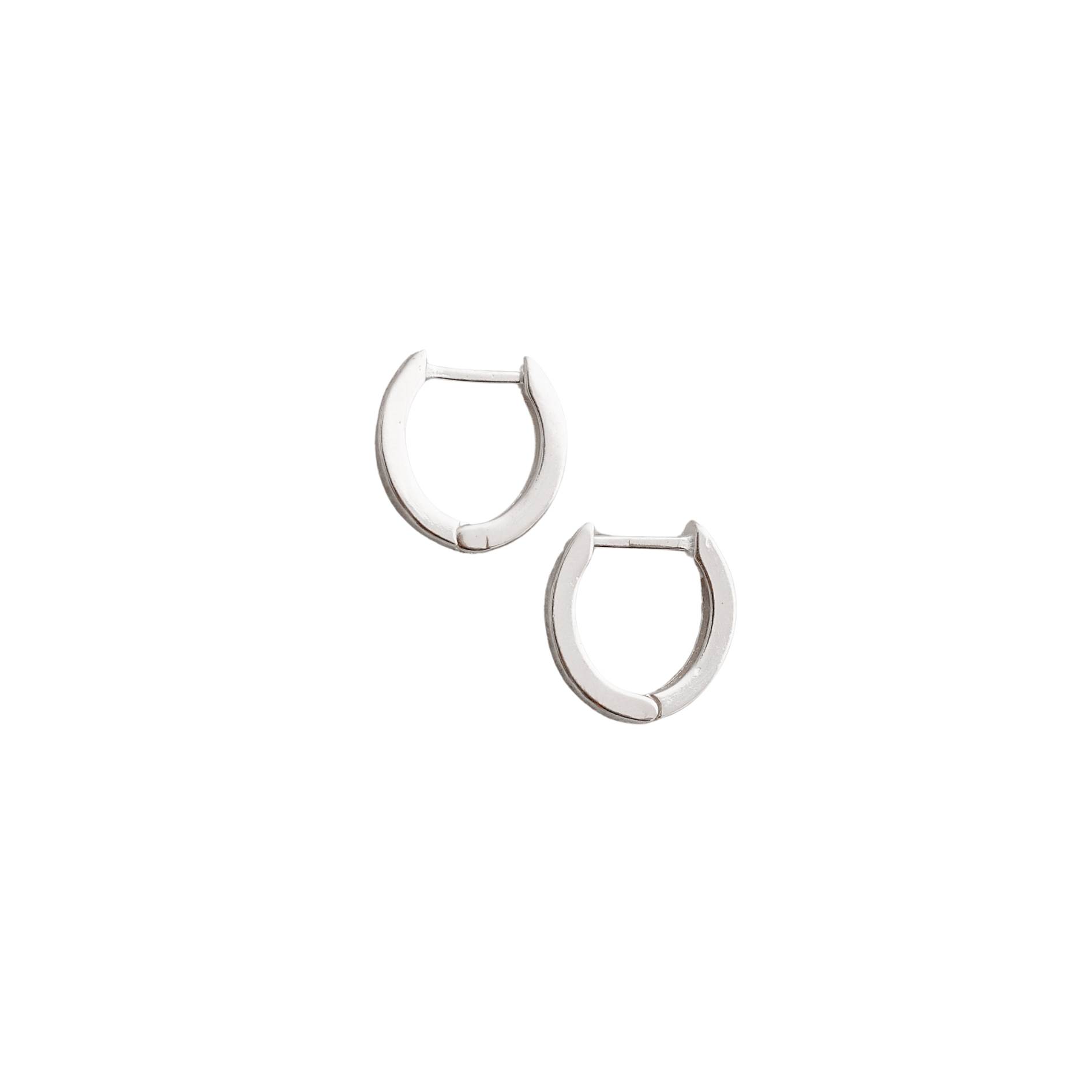 Argola click 10mm fio quadrado