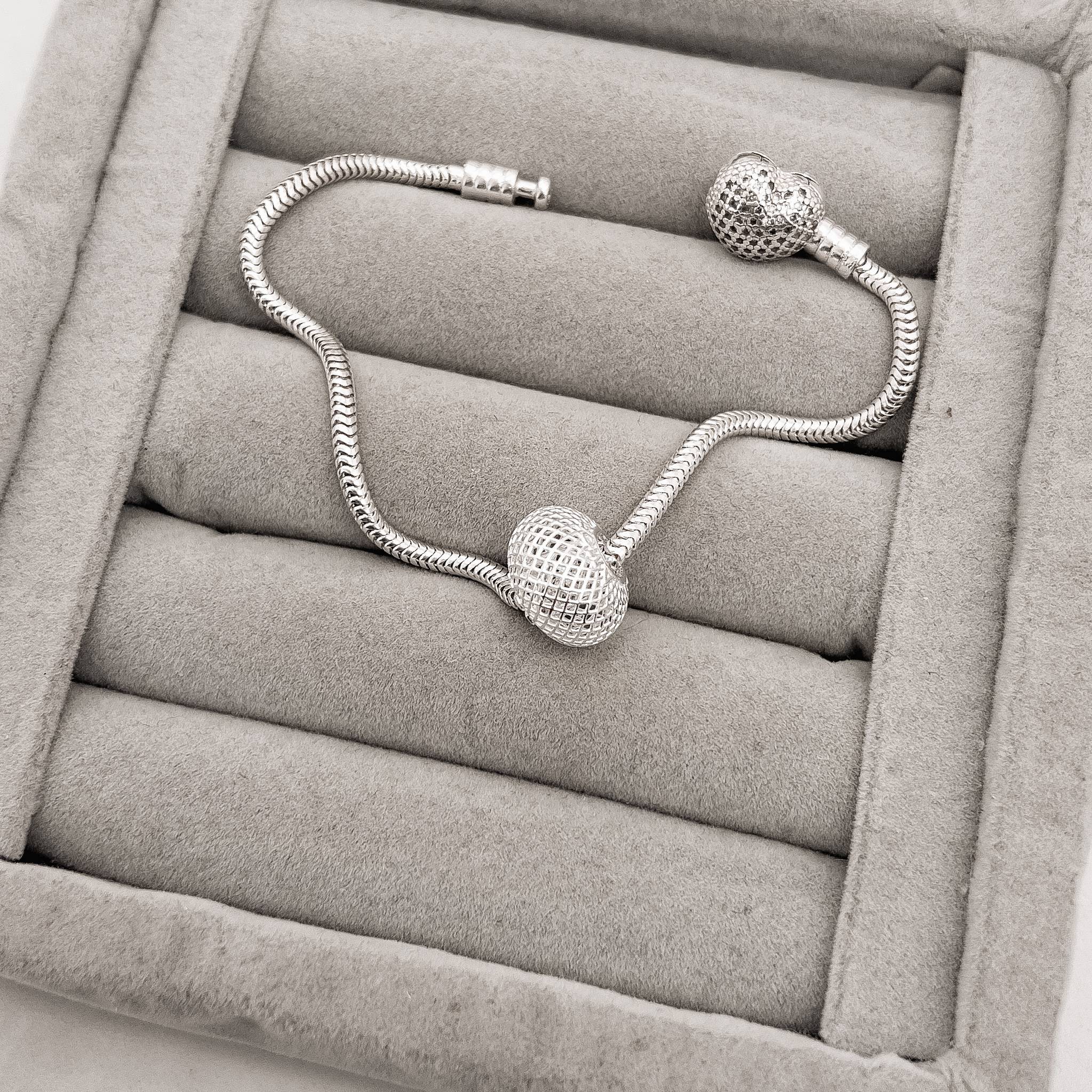 Imagem Berloque separador renda Italiana escrito amor eterno 13mm