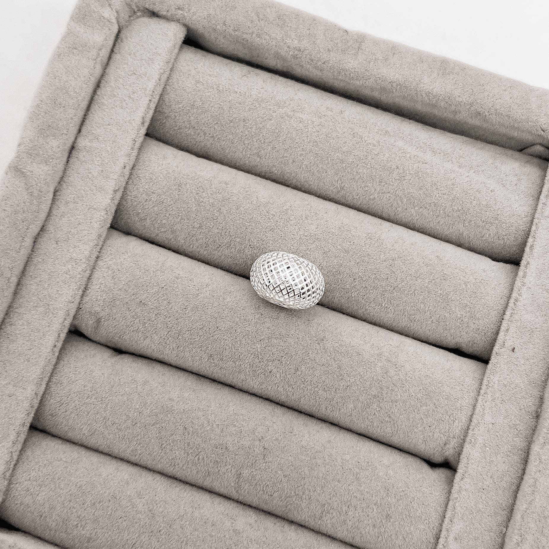 Imagem Secundária Berloque separador renda Italiana escrito amor eterno 13mm