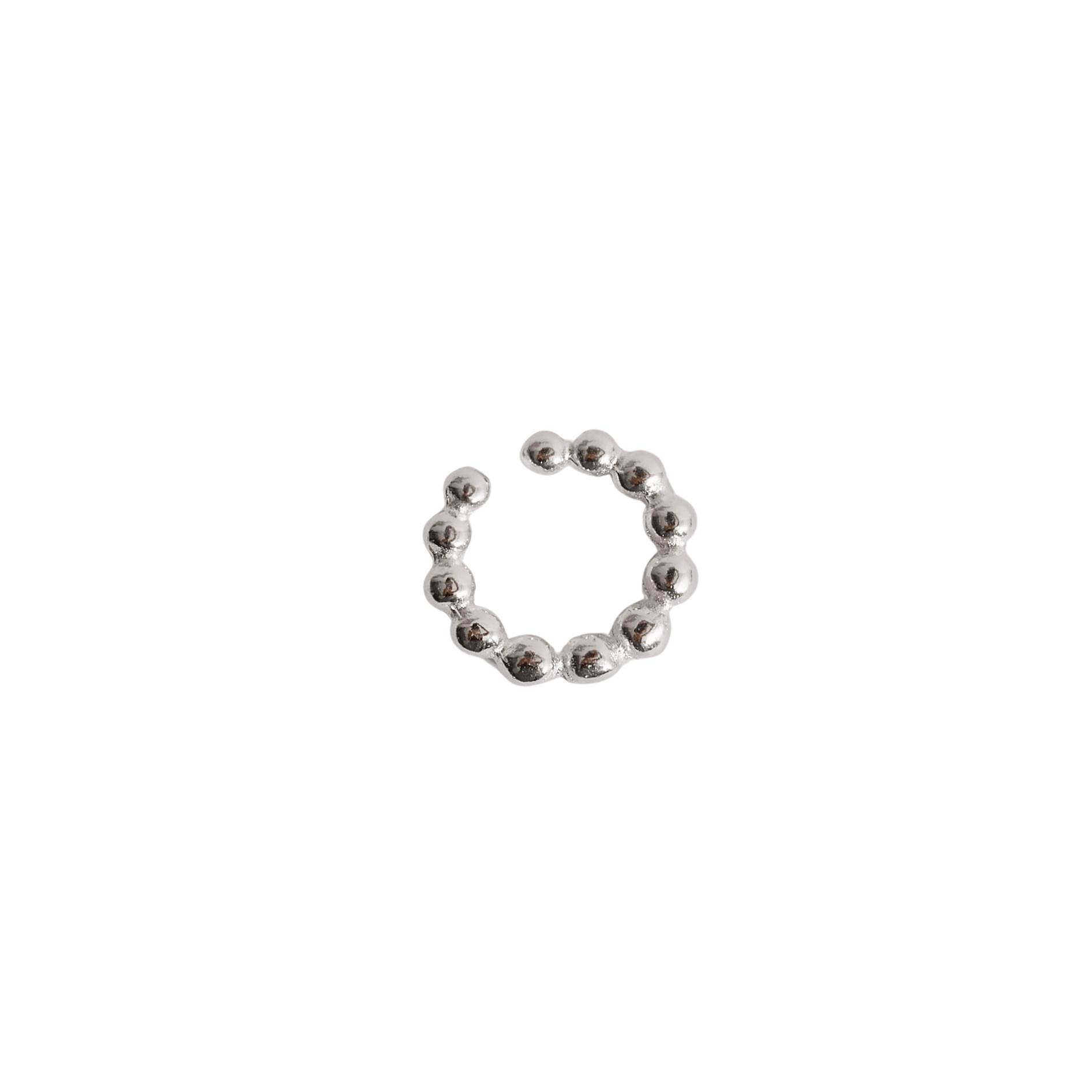 Piercing fake argola rígida fio bolinhas