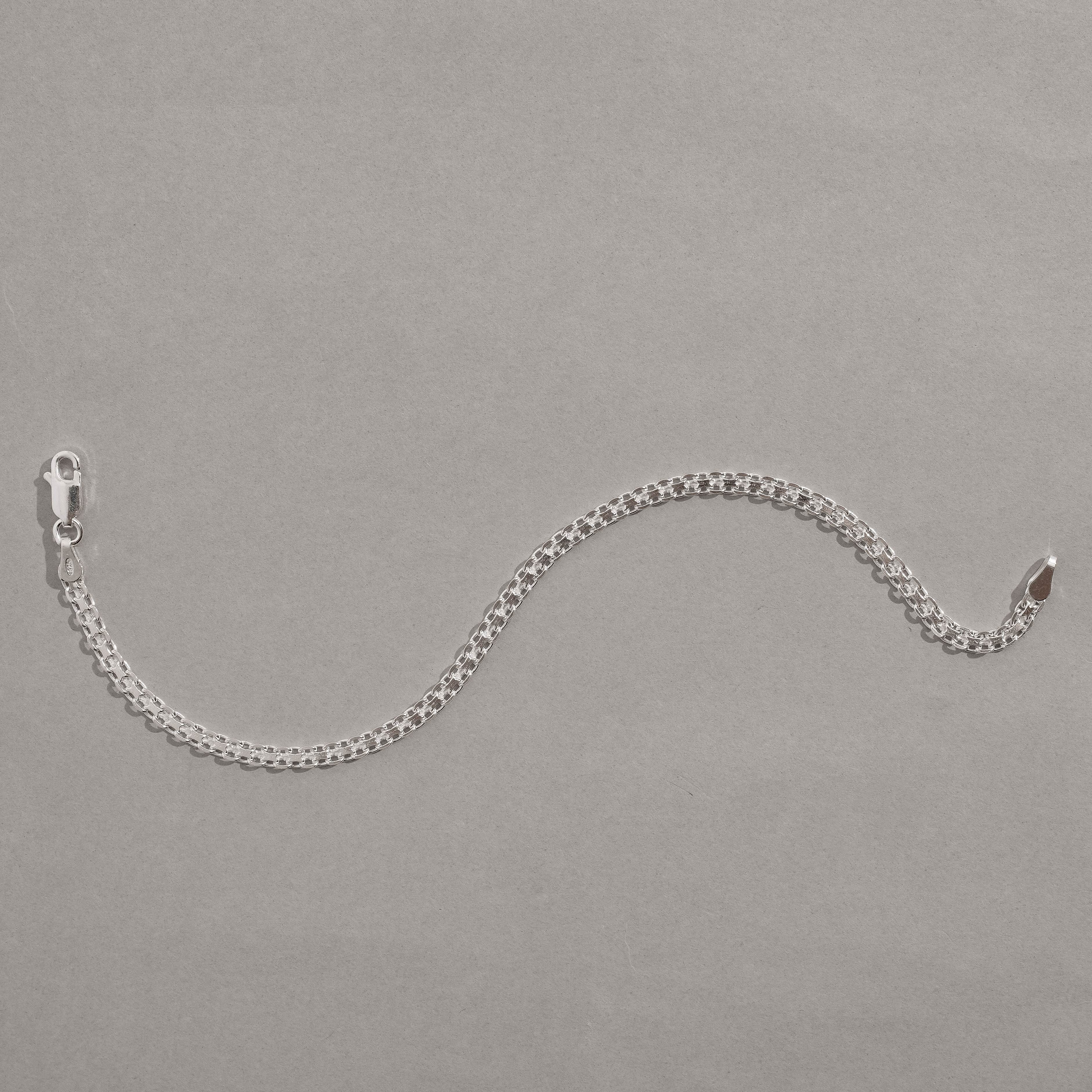 Imagem Secundária Pulseira corrente esteira cadeado 3.0 19cm