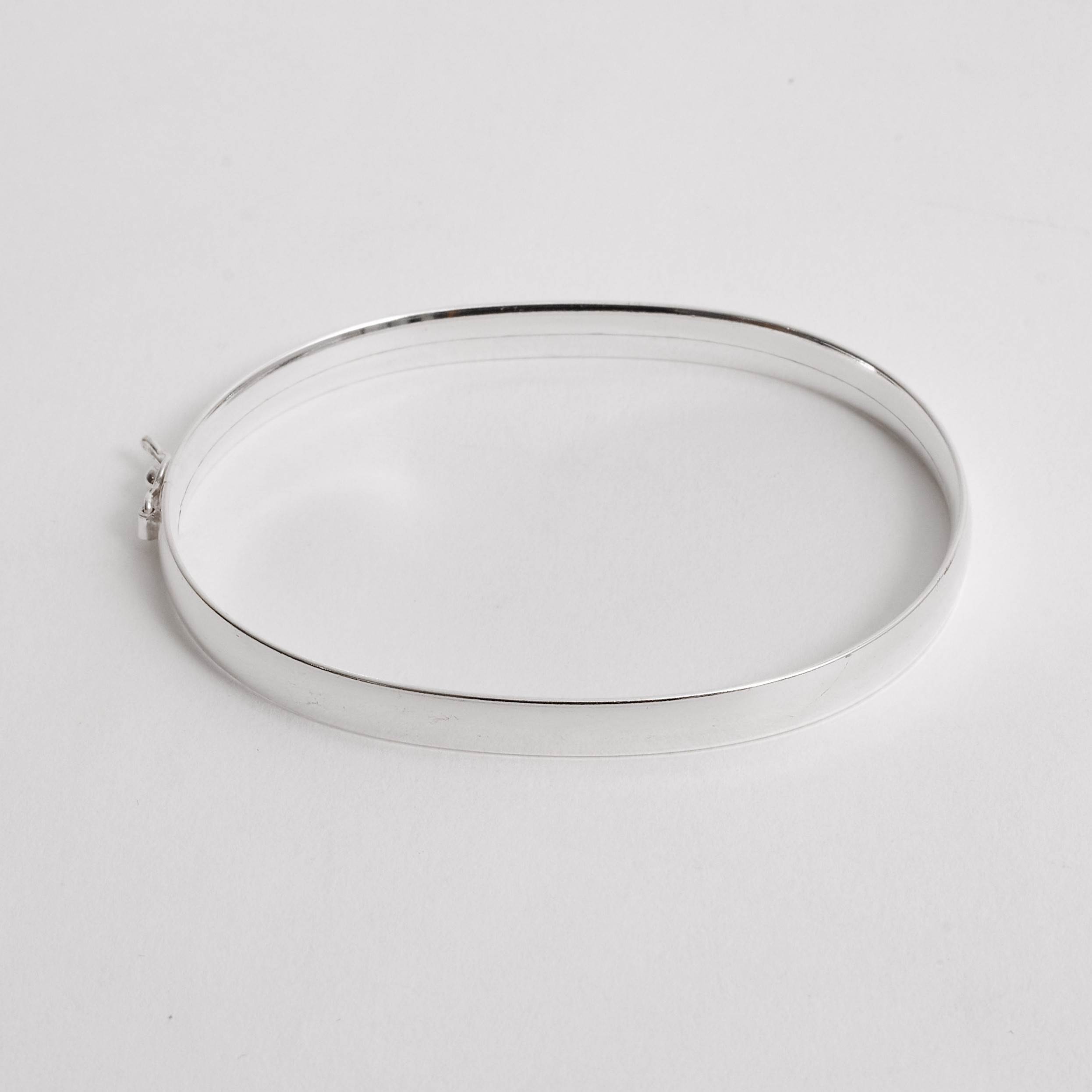 Imagem Bracelete largo 6mm fio navete
