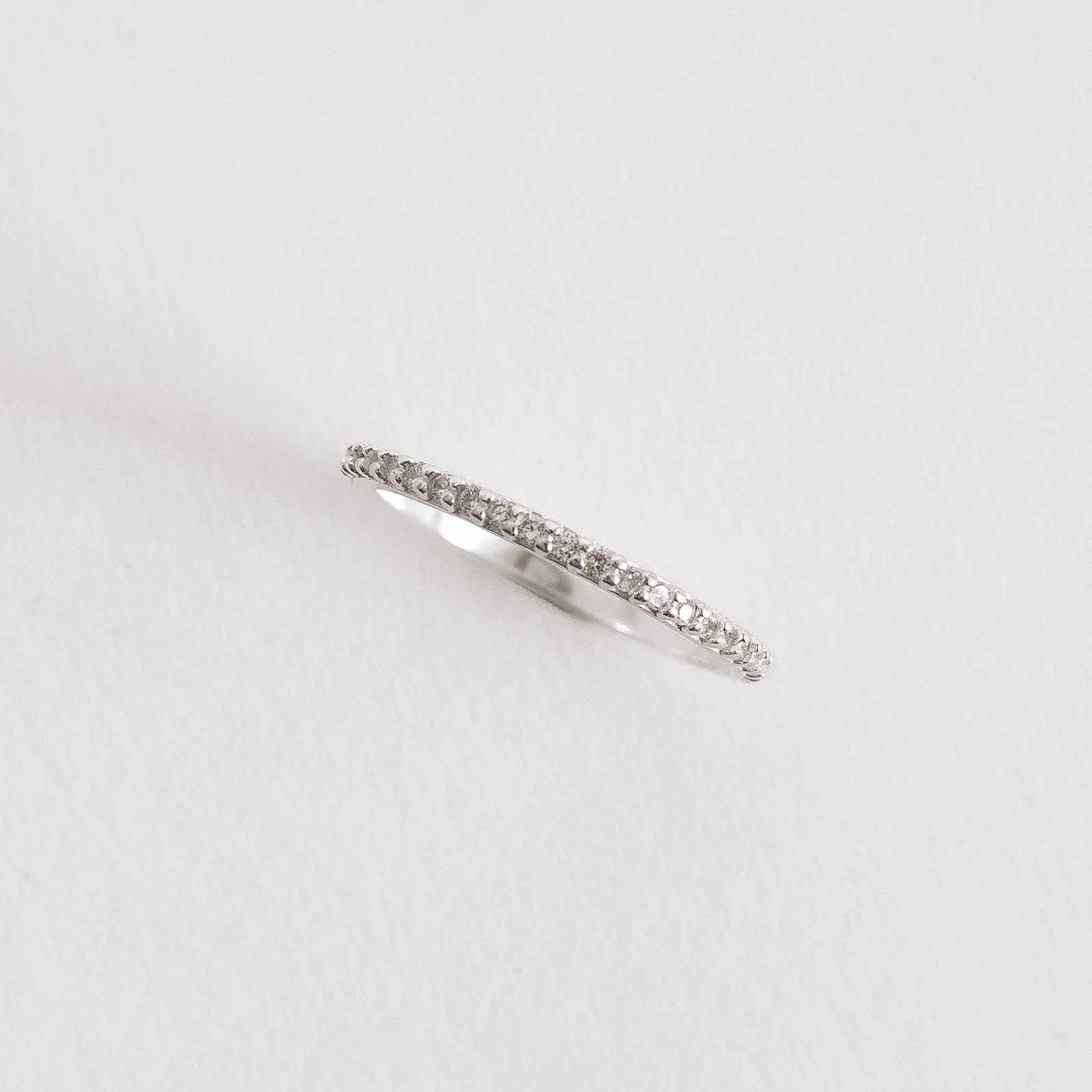 Imagem Secundária Anel aliança cravejada 1.5mm