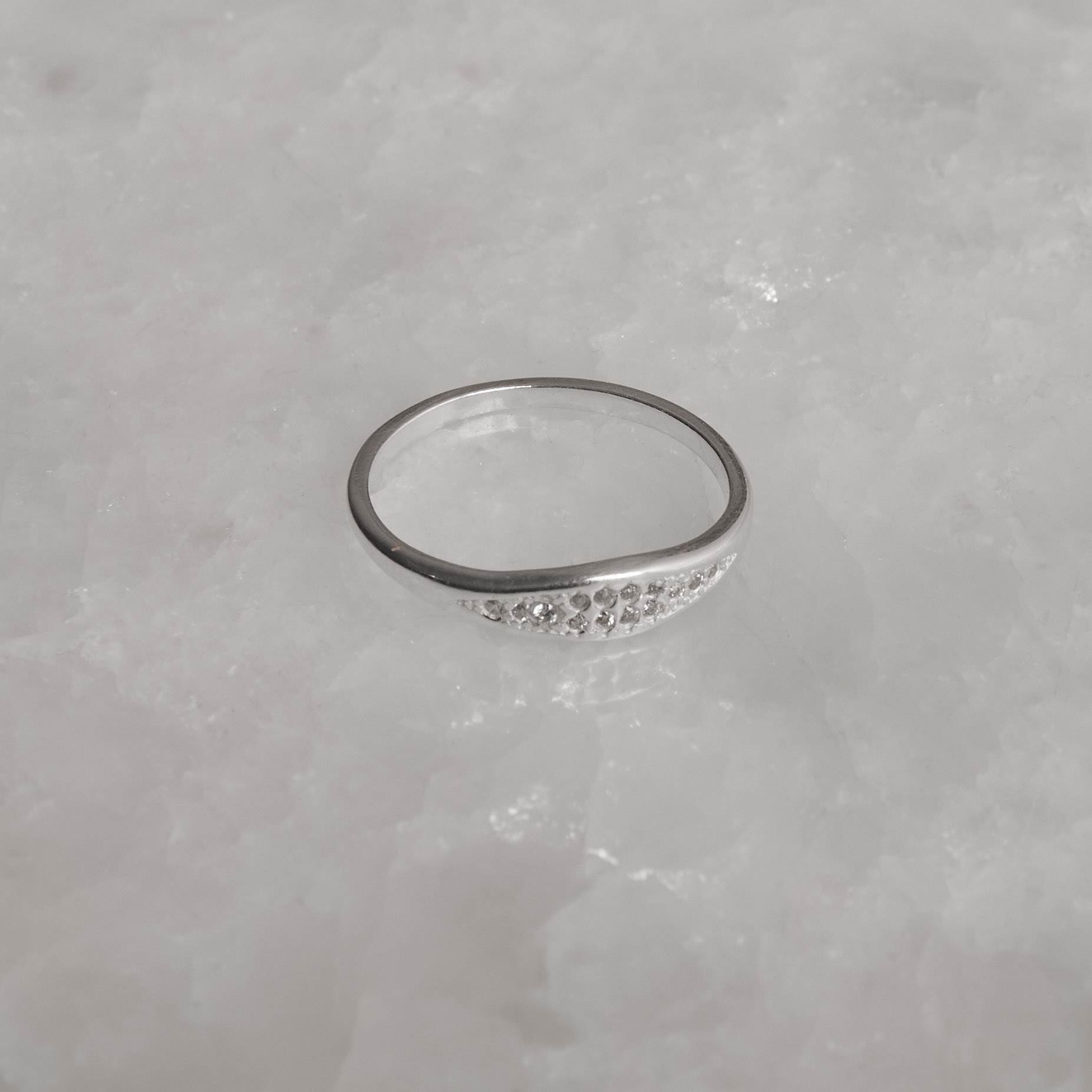 Imagem Secundária Anel detalhe cravejado cristal
