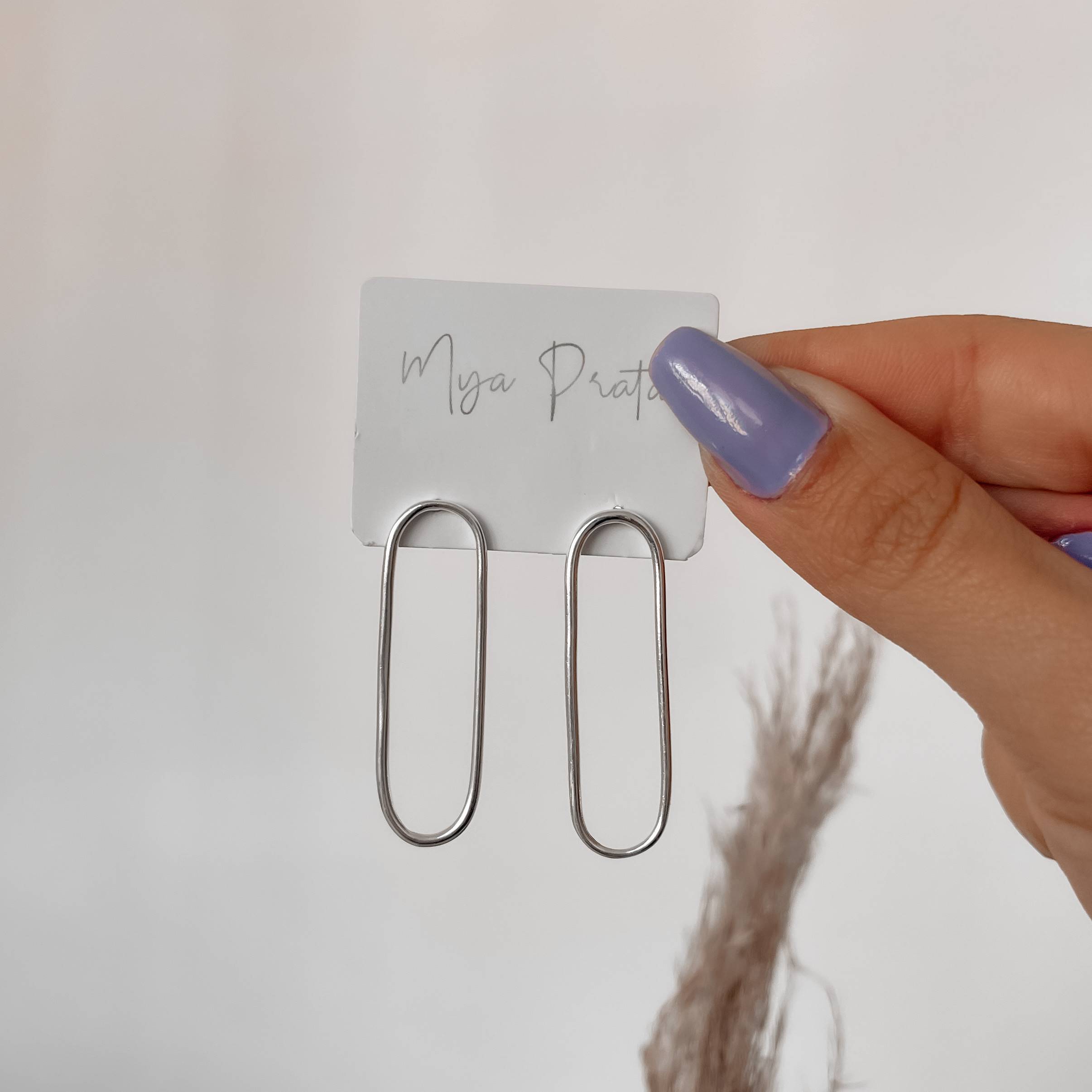 Brinco elo longo 40mm