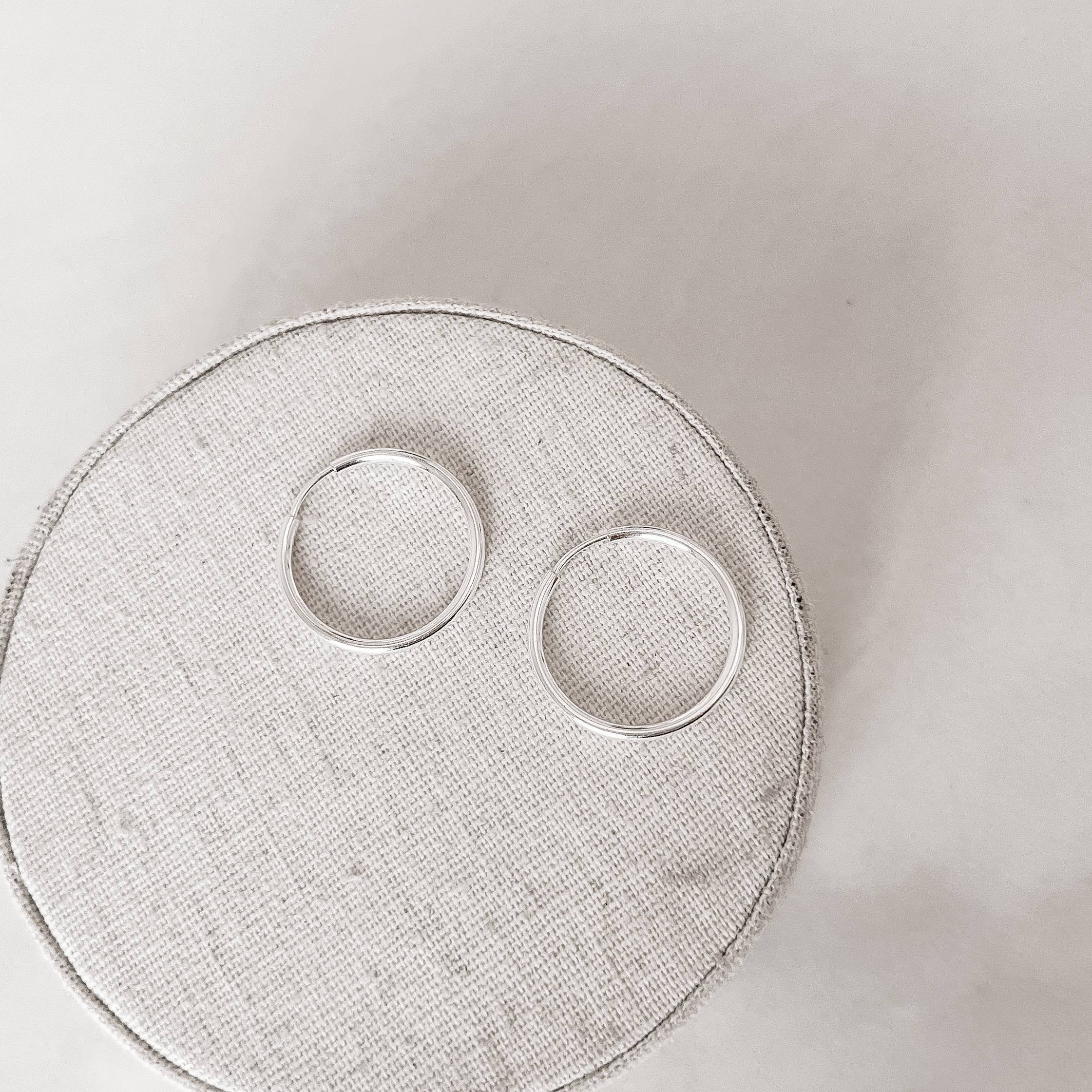 Argola redonda 22mm tradicional