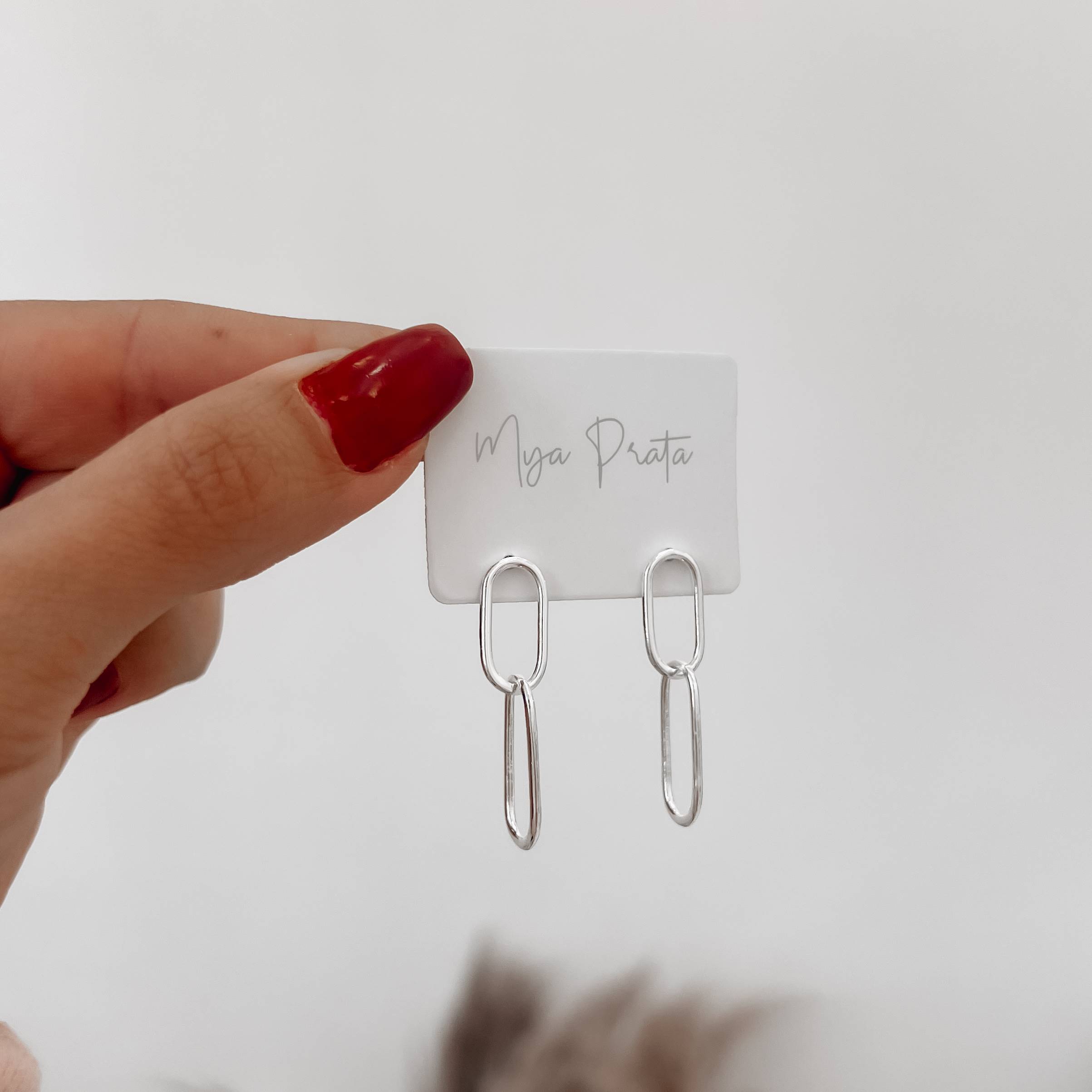 Imagem Secundária Brinco 2 elos longos