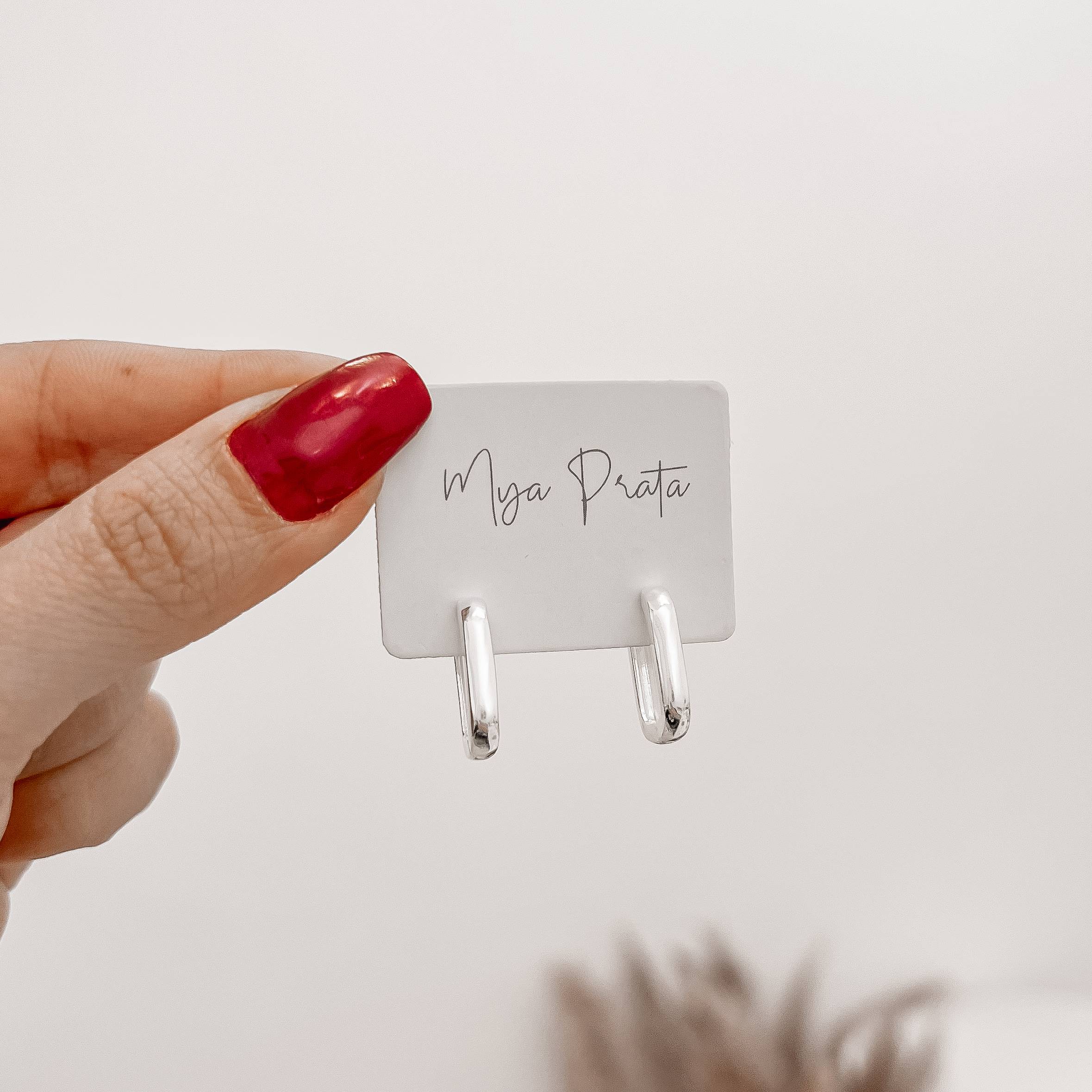 Imagem Secundária Argola click retangular 16mm