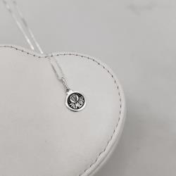 Colar pingente medalha time Palmeiras 12mm 40cm