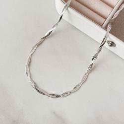 Corrente trança 2 fios 40cm