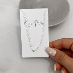 Corrente coração 4.4 50cm