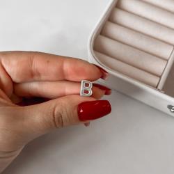 Berloque separador letra B 10mm