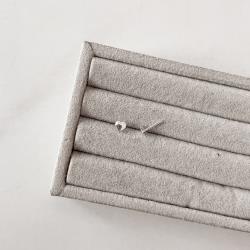 Brinco coração 4mm