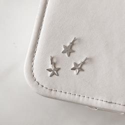 Pingente estrela vinco 12mm