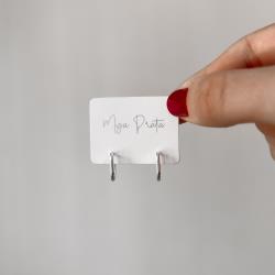 Argola click oval 13mm