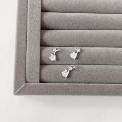 Pingente Espírito Santo cravejado 7mm