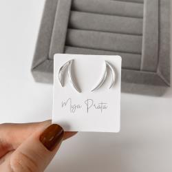 Brinco 2 fios curvados 20mm 