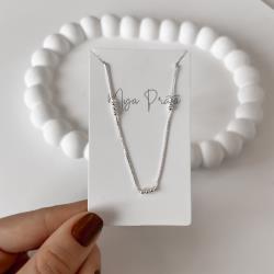 Corrente veneziana v15 com 3 bolas 2.5 45cm